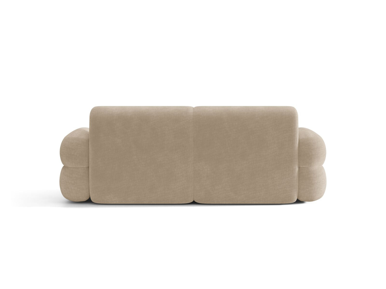 Sofa für 3 Personen NEO in beigem Chenille