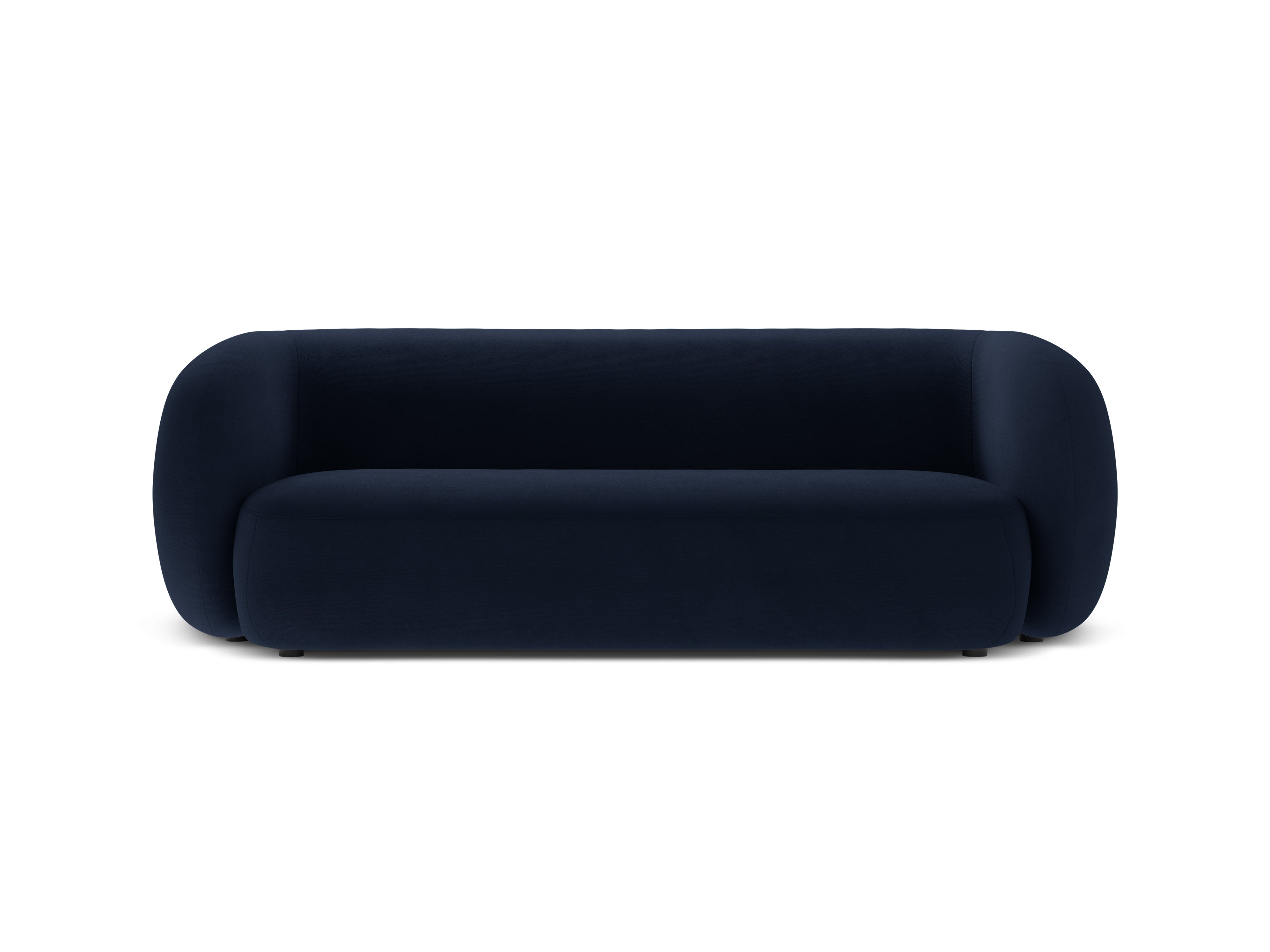 Sofa aus Samt 3-sitzig KATE königsblau