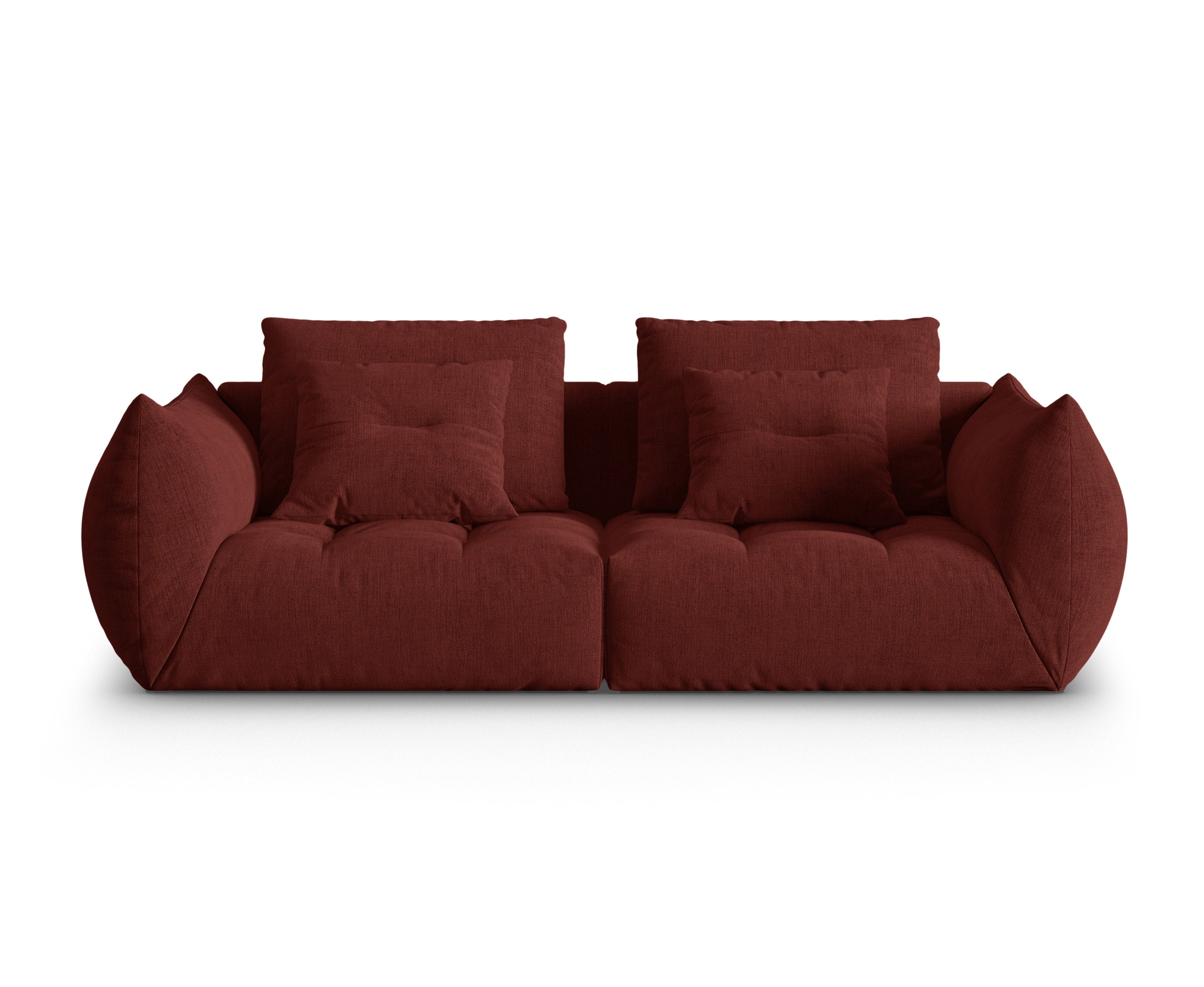 Modular Sofa, "Bloom", 3 Seats, Red, 232x106x95
Made in Europe