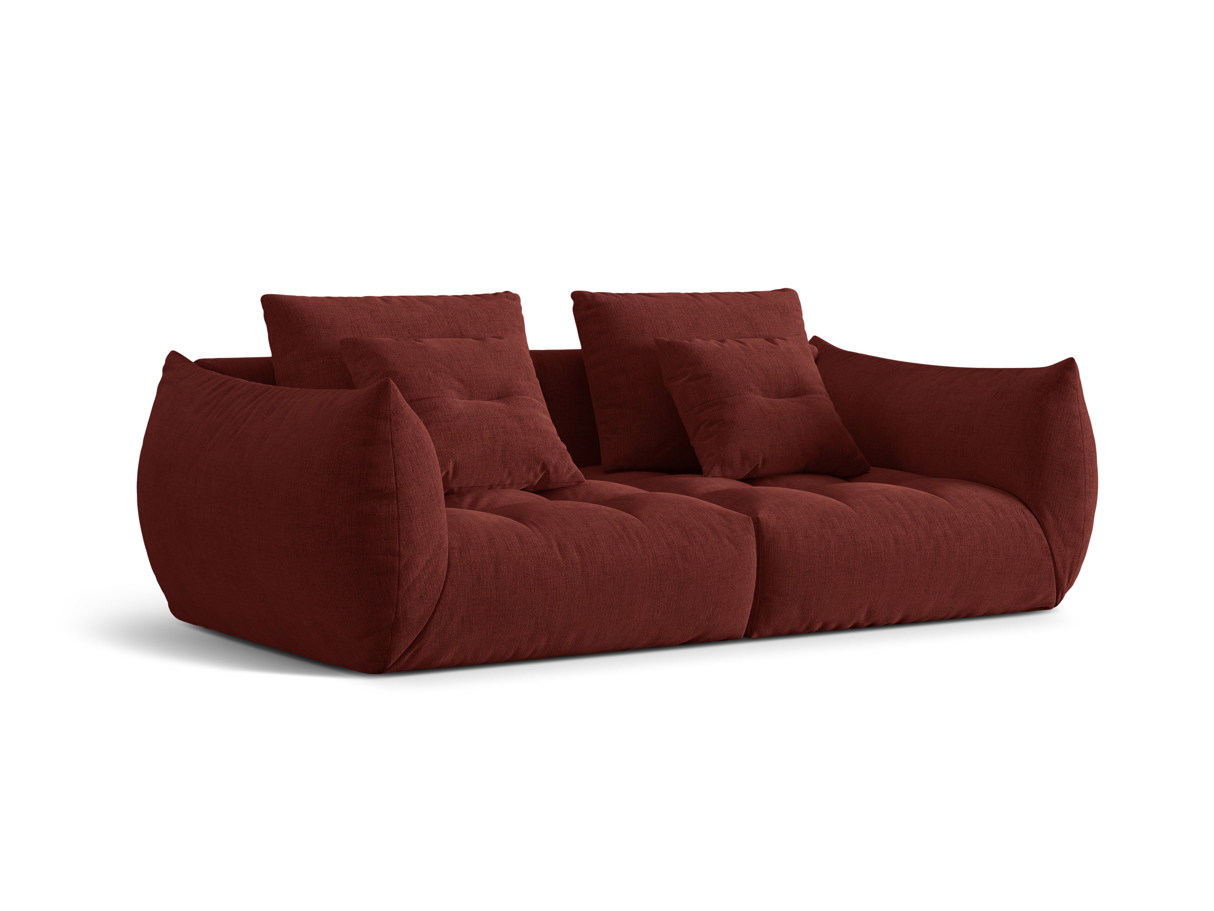 Modulares Sofa, "Bloom", 3 Sitze, rot, 232x106x95
In Europa gemacht