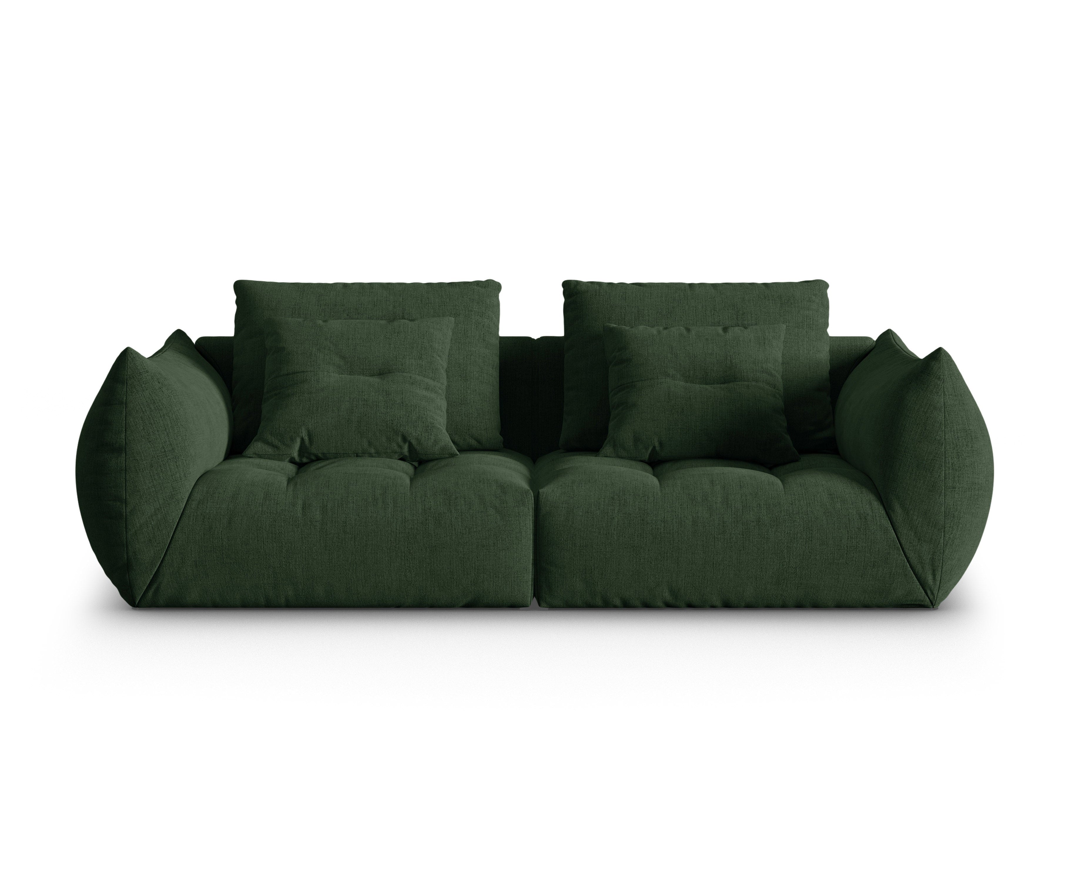 Modular Sofa, "Bloom", 3 Seats, Moss Green, 232x106x95
Made in Europe