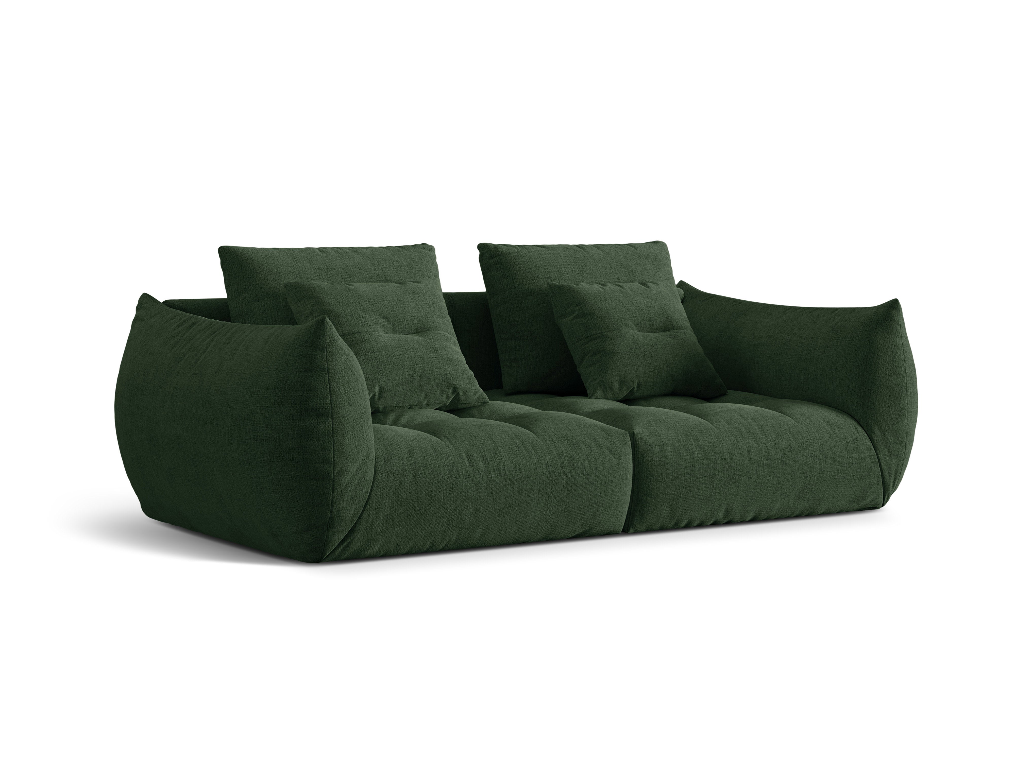 Modulares Sofa, "Bloom", 3 Sitze, Moosgrün, 232x106x95
In Europa gemacht