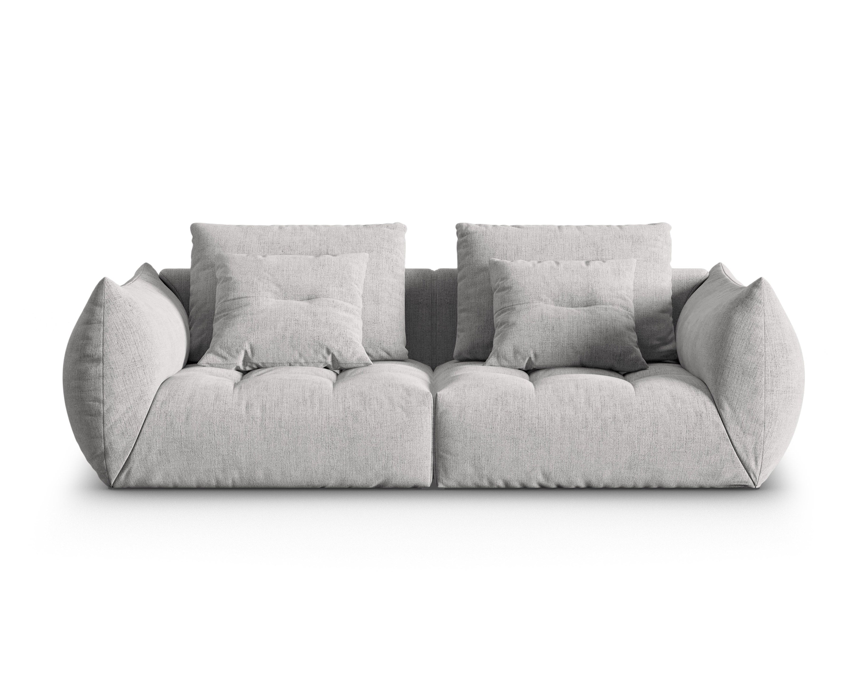 Modular Sofa, "Bloom", 3 Seats, Silver, 232x106x95
Made in Europe