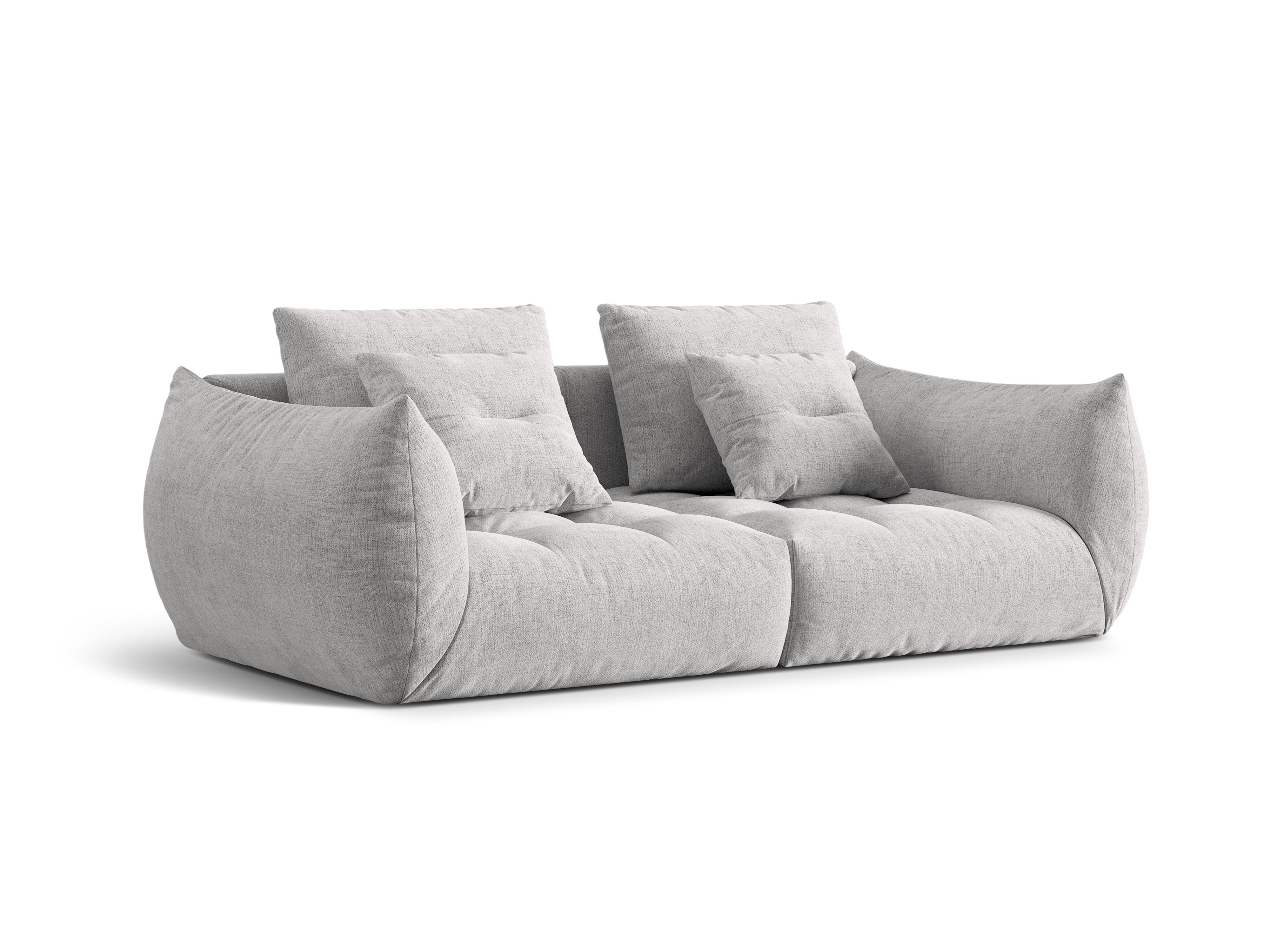 Modulares Sofa, "Bloom", 3 Sitze, Silber, 232x106x95
In Europa gemacht