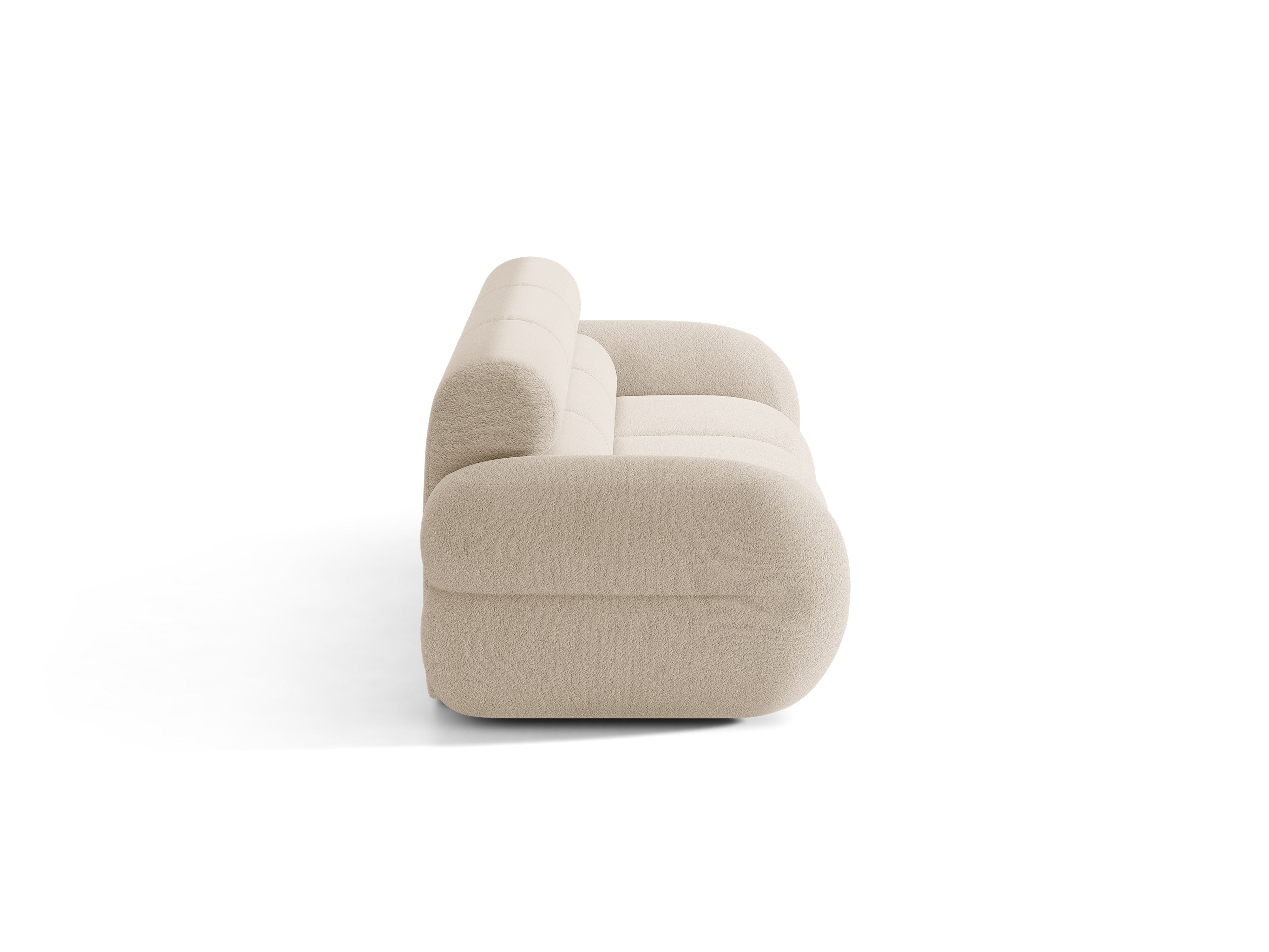 Sofa für 4 Personen NEO in beigem Boucle