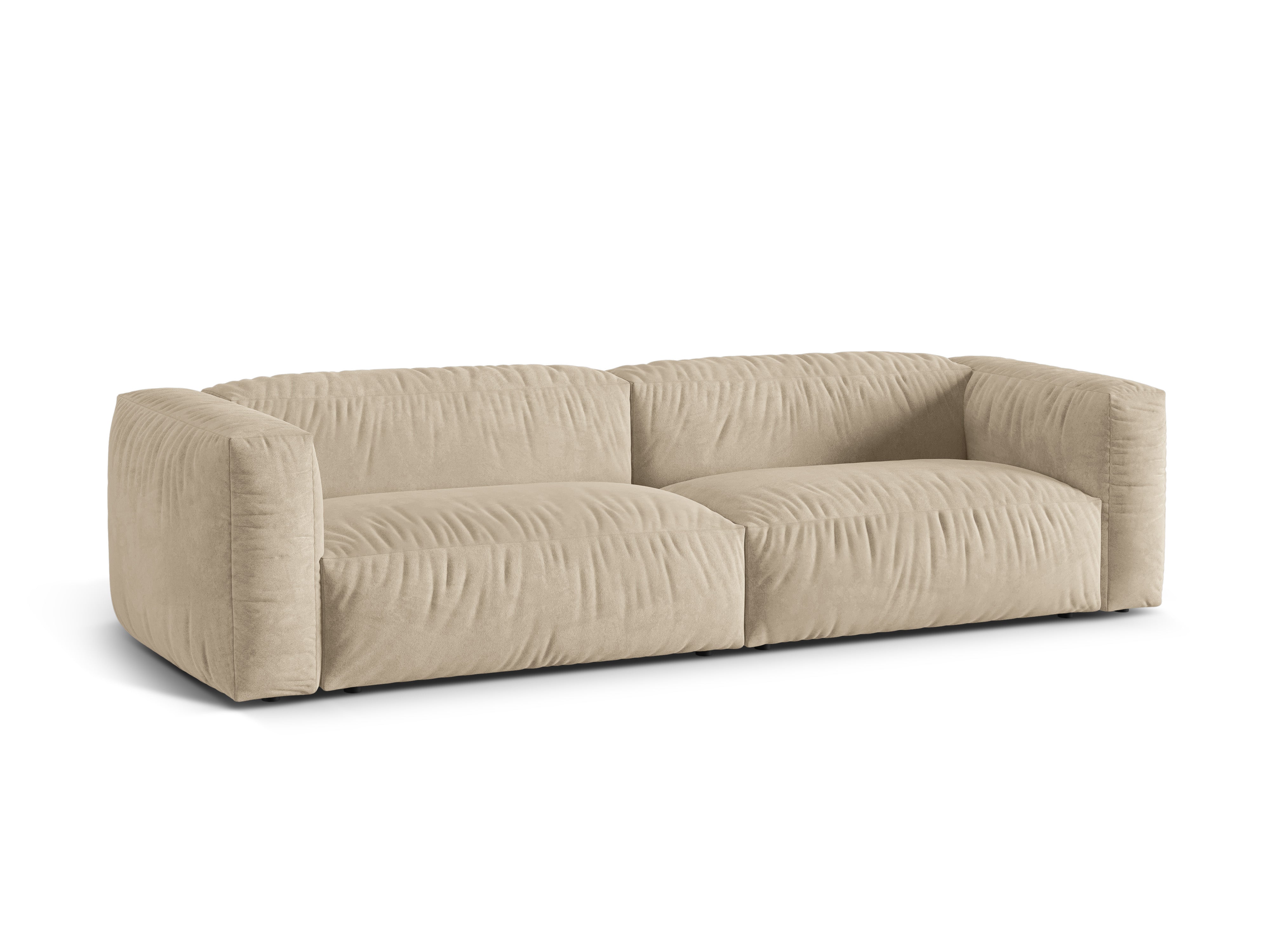 Modulares Sofa, "Martina", 4 Sitze, leichter Beige, 320x106x75
In Europa gemacht