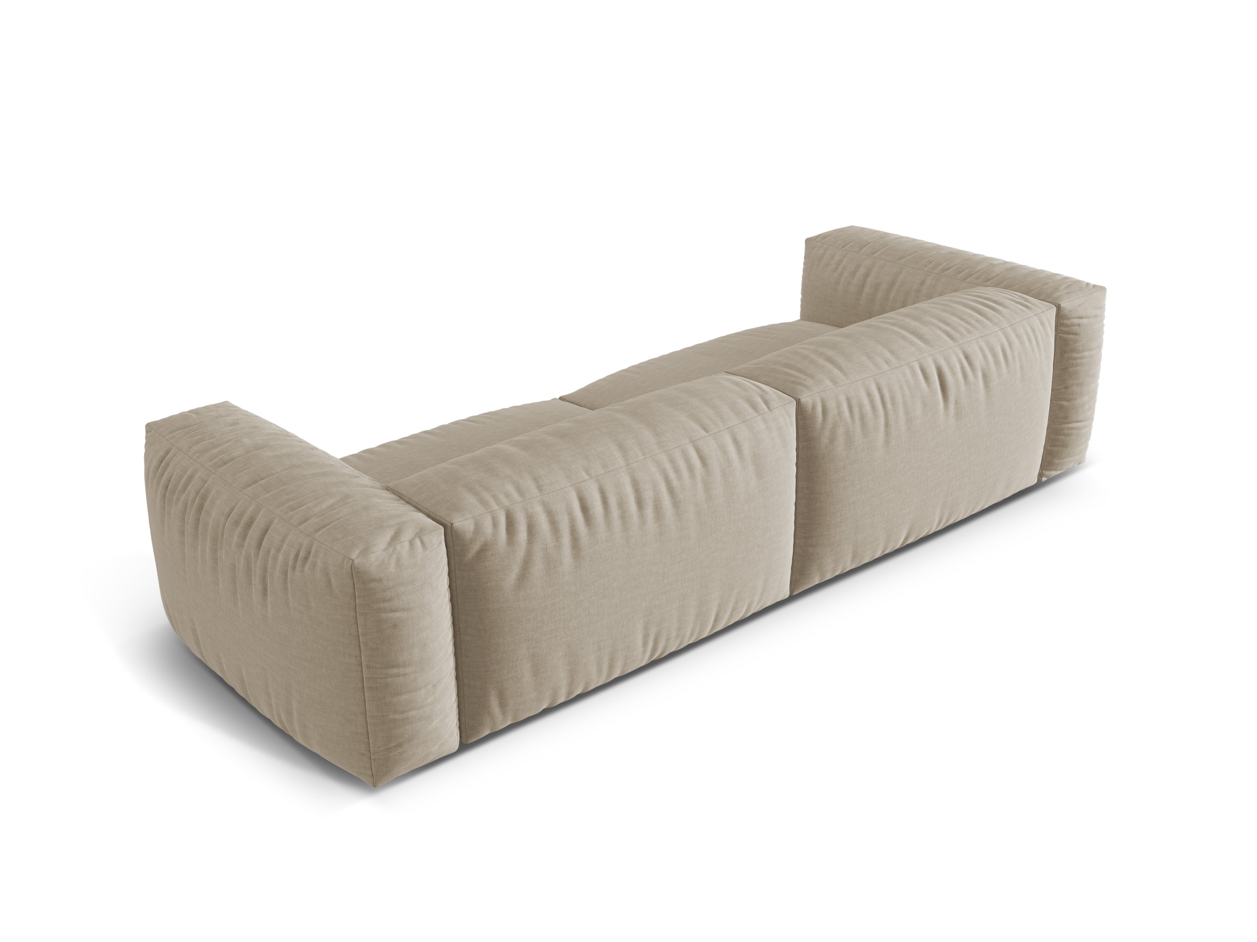 Modulares Sofa, "Martina", 4 Sitze, leichter Beige, 320x106x75
In Europa gemacht