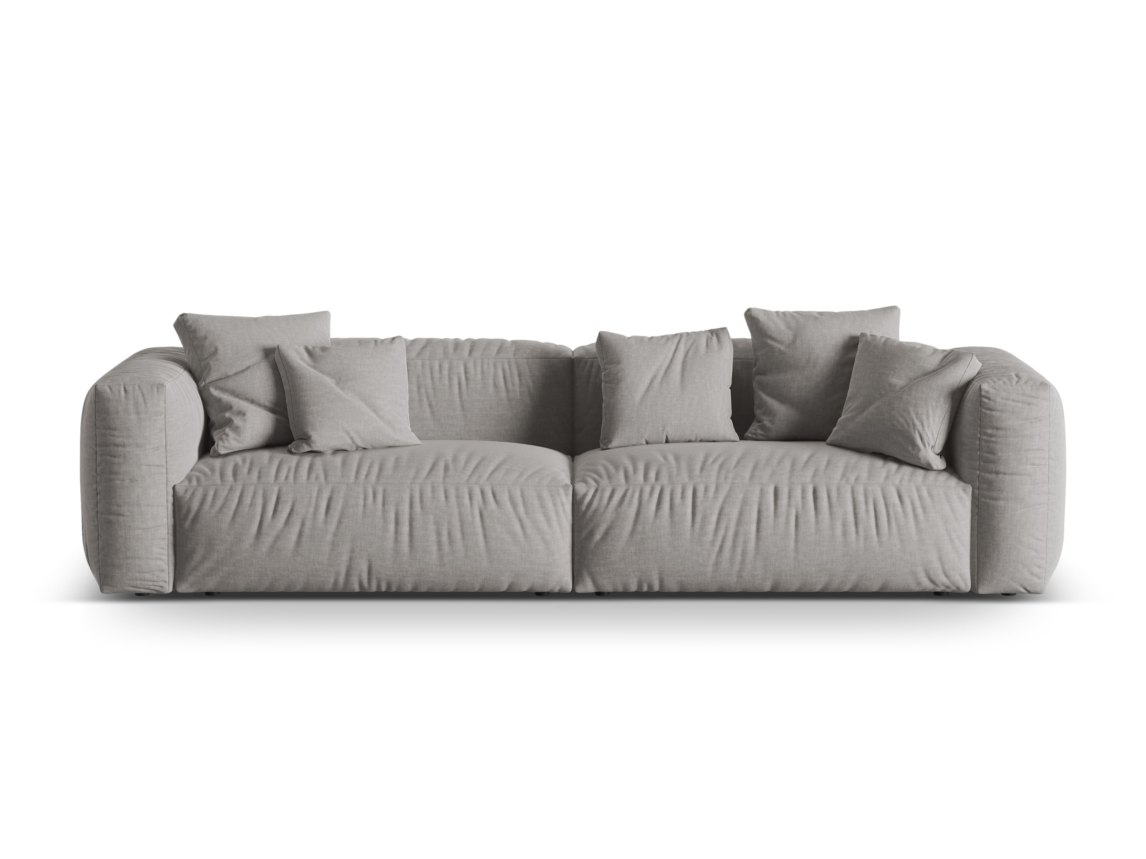 Modulares Sofa, "Martina", 4 Sitze, hellgrau, 320x106x75
In Europa gemacht