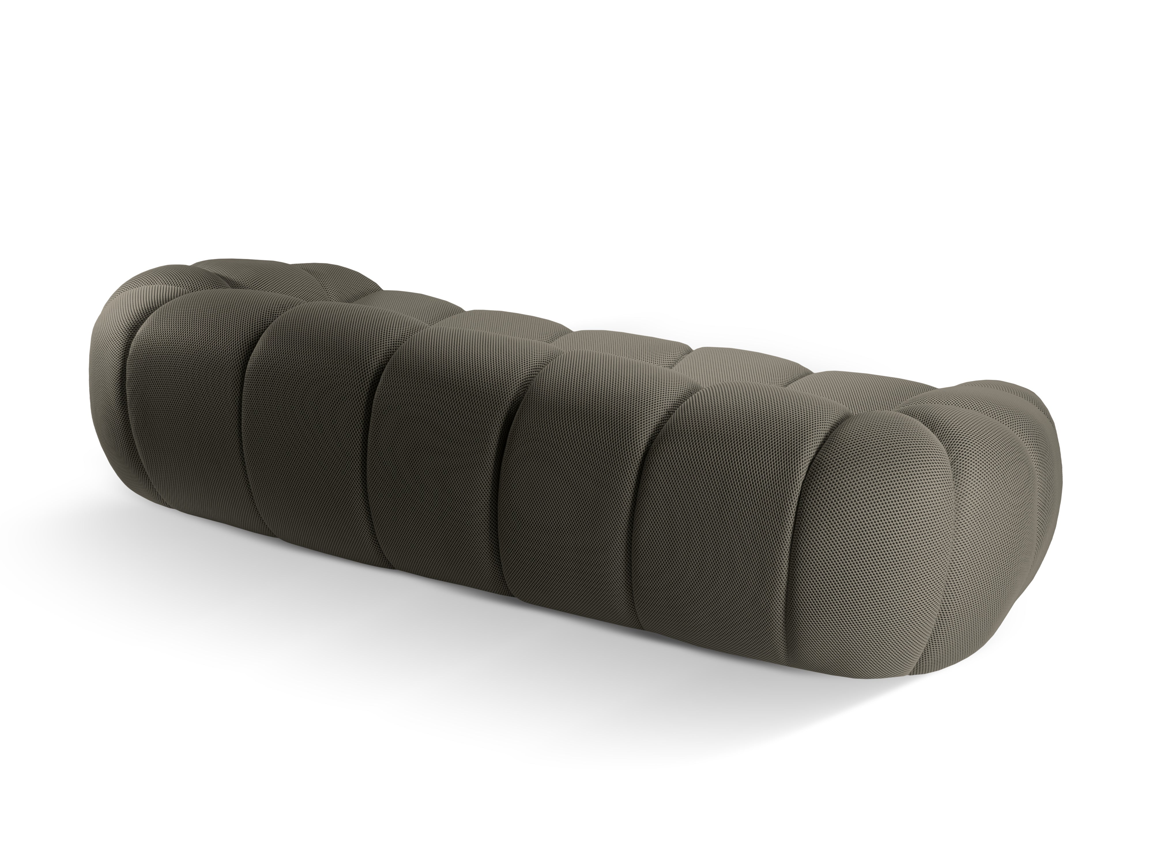 Sofa für 4 Personen DIANA stahlfarben
