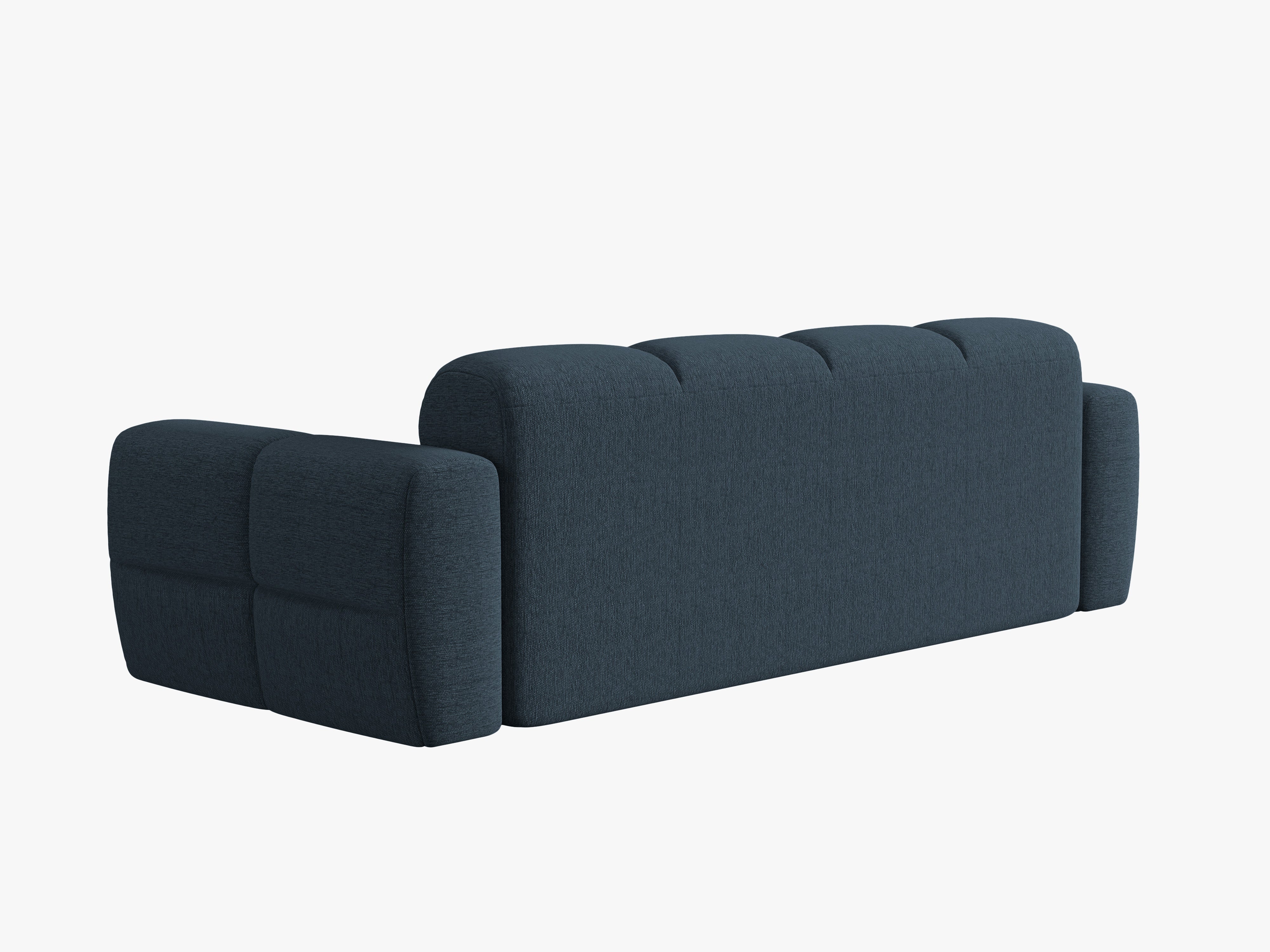 Sofa 4-Sitzer LISA dunkelblaues Chenille [Monika] [Julia spr]