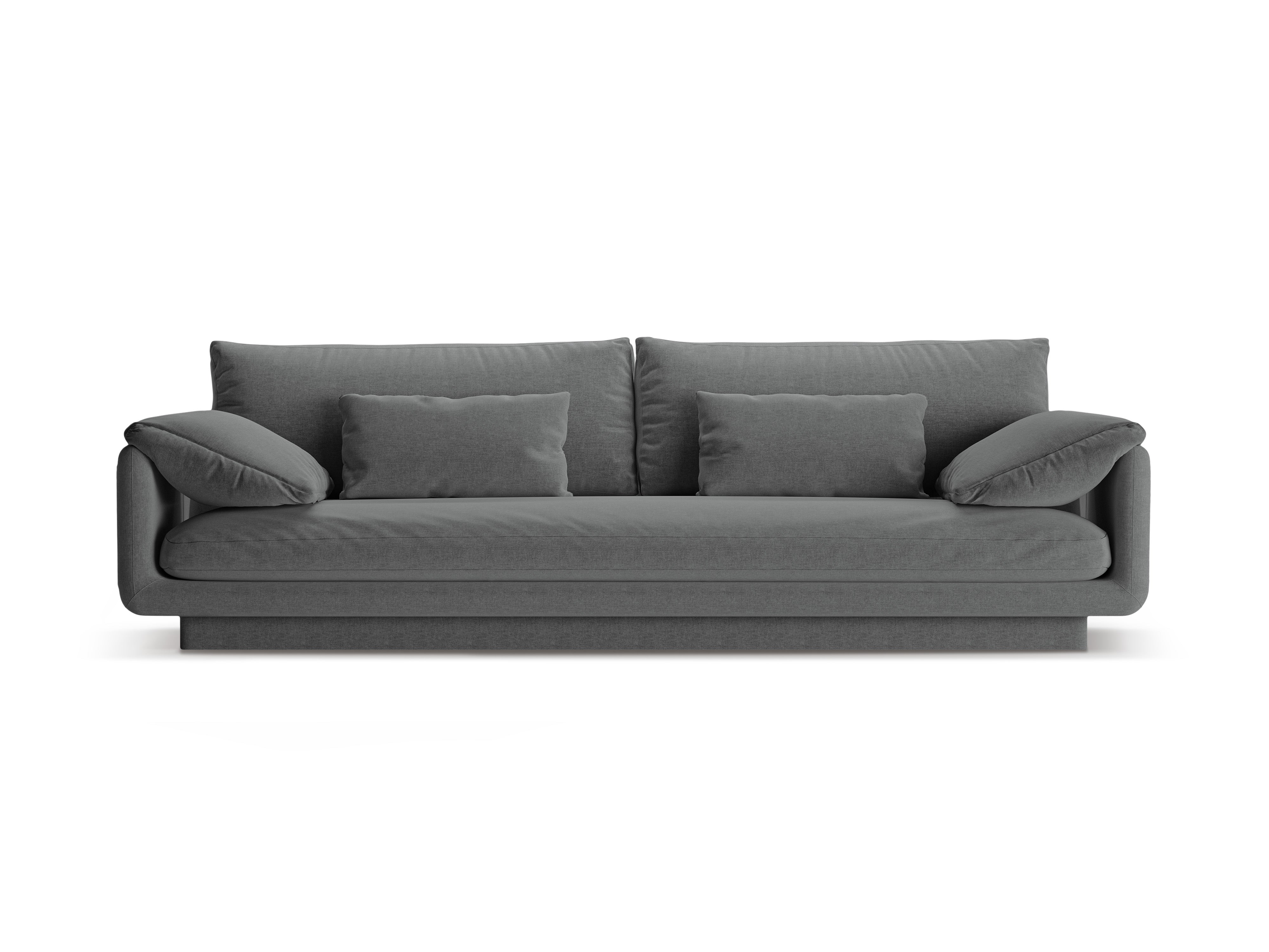 Sofa 4-osobowa TORINO ciemnoszary