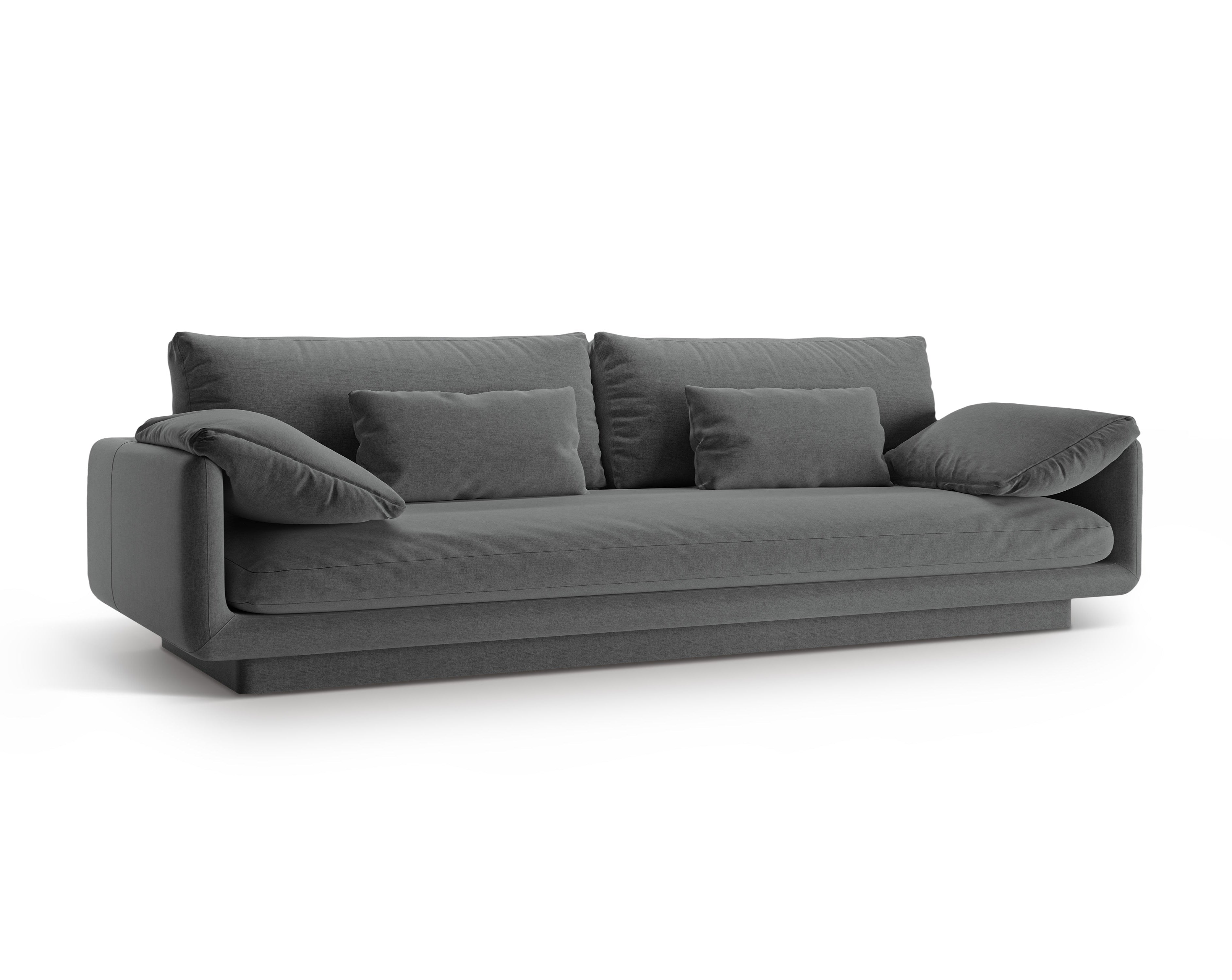 Sofa 4-osobowa TORINO ciemnoszary