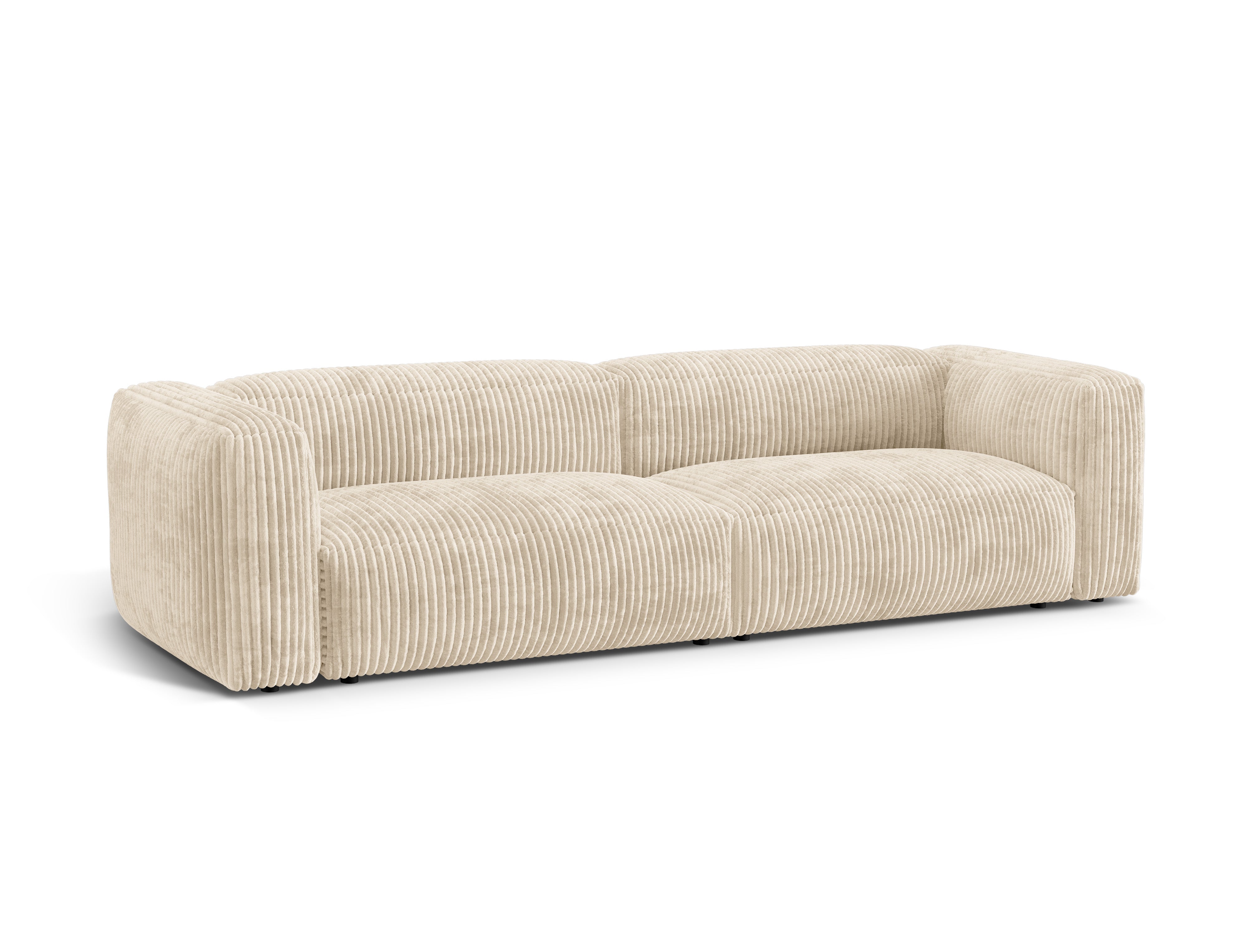 Modulares Sofa, "Martina", 4 Sitze, leichter Beige, 320x106x75
In Europa gemacht