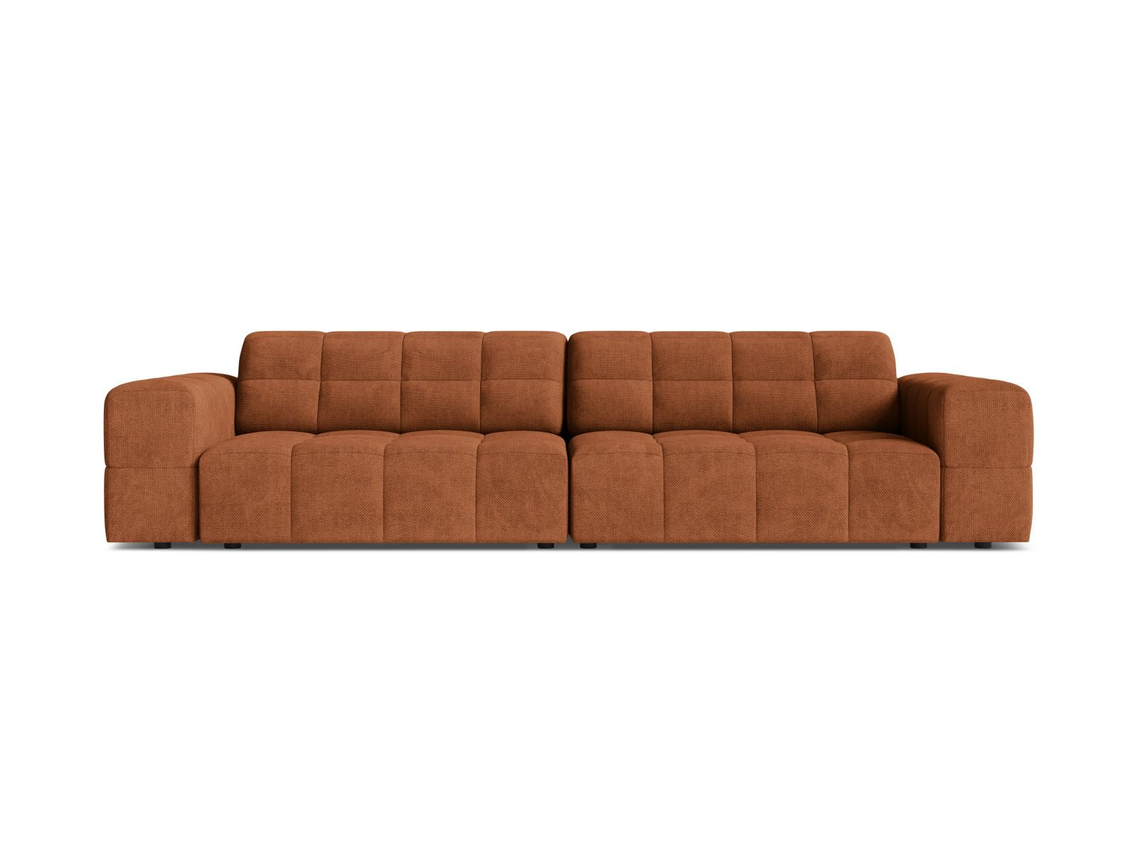 Sofa 4-osobowa JENNIFER ceglany szenil – Micadoni