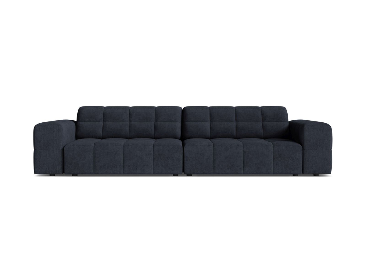 Sofa 4-osobowa JENNIFER granatowy szenil – Micadoni