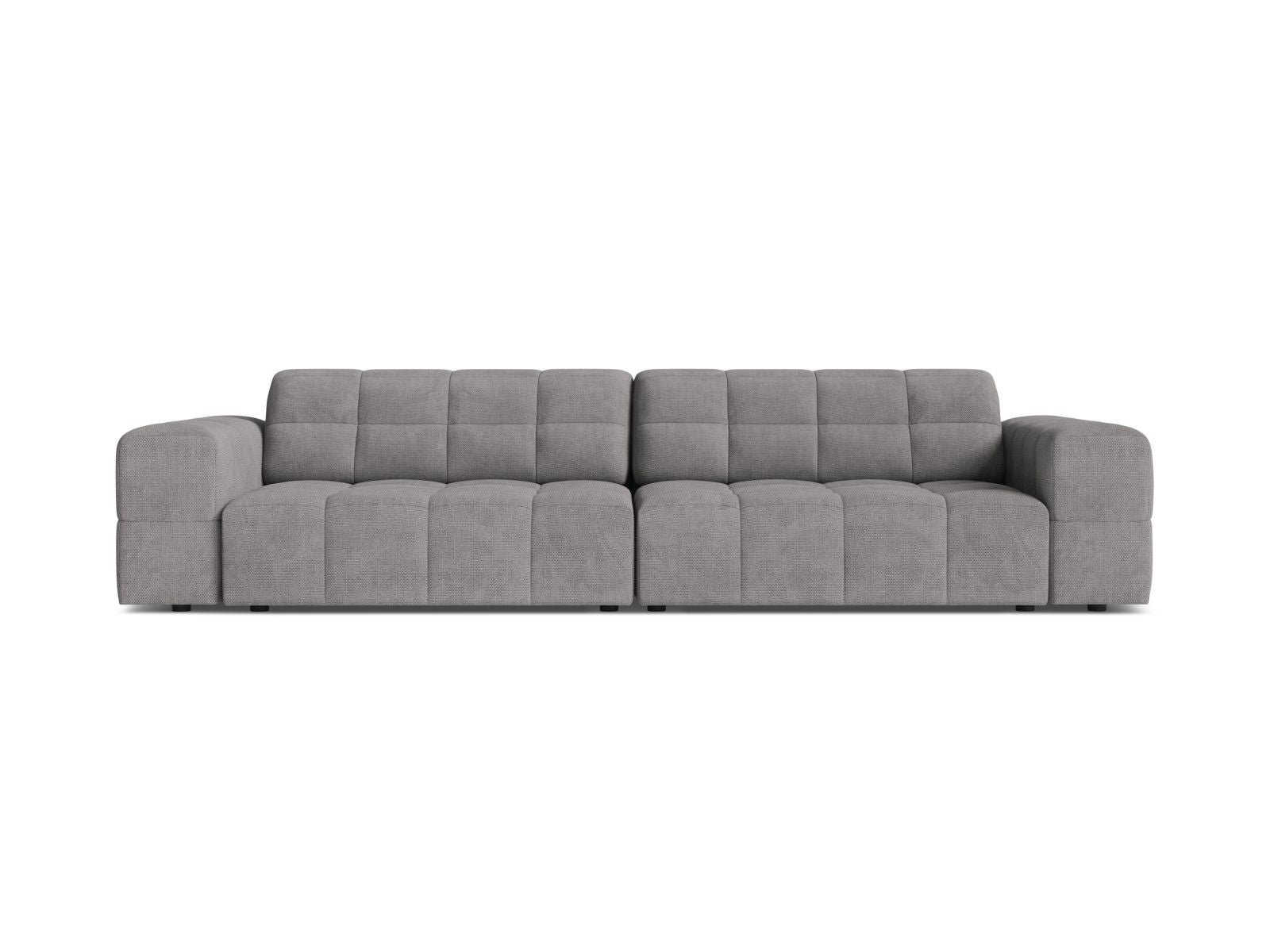 Sofa 4-osobowa JENNIFER jasnoszary szenil – Micadoni