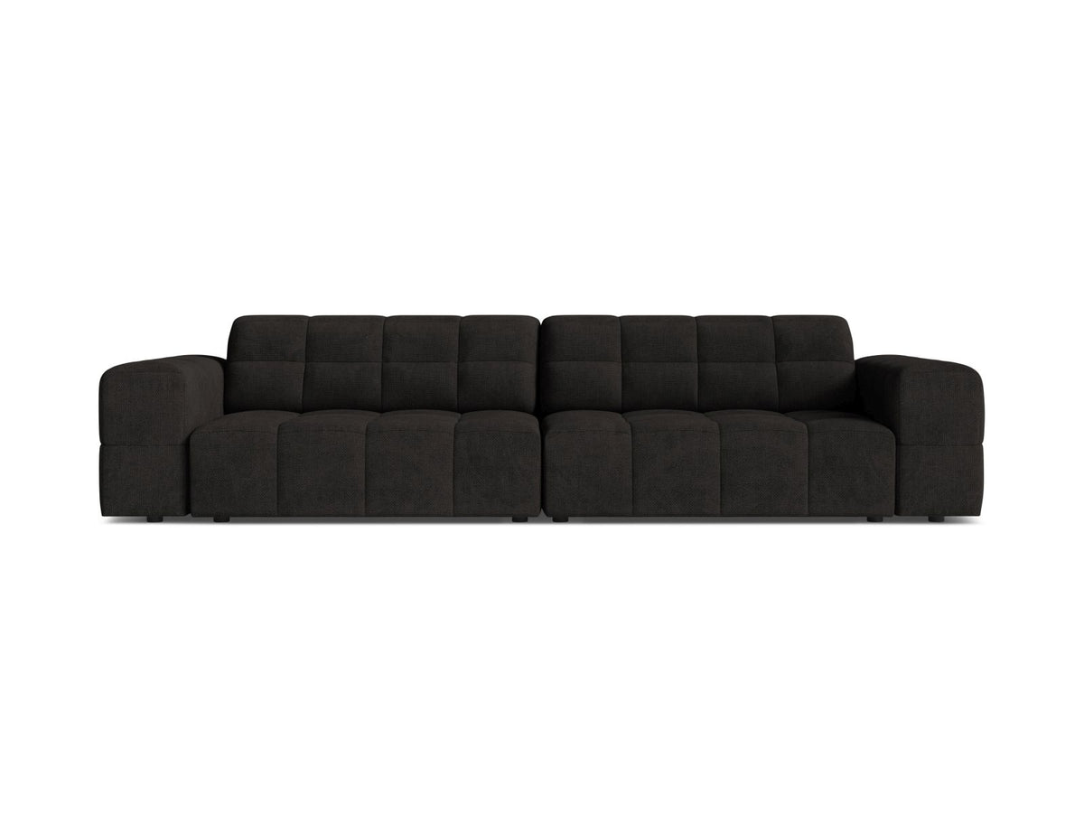Sofa 4-osobowa JENNIFER antracytowy szenil – Micadoni