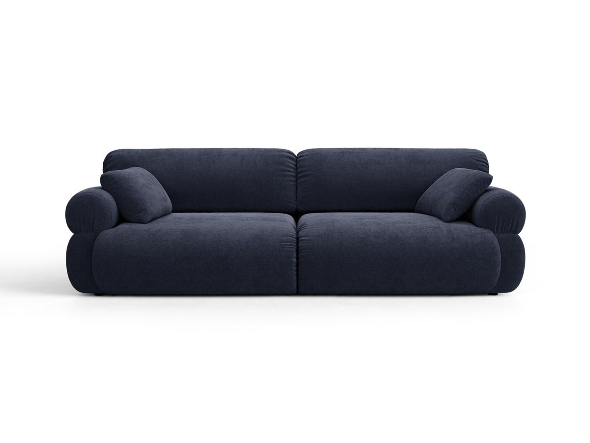 Sofa 4-osobowa OPHELIA granatowy – Micadoni