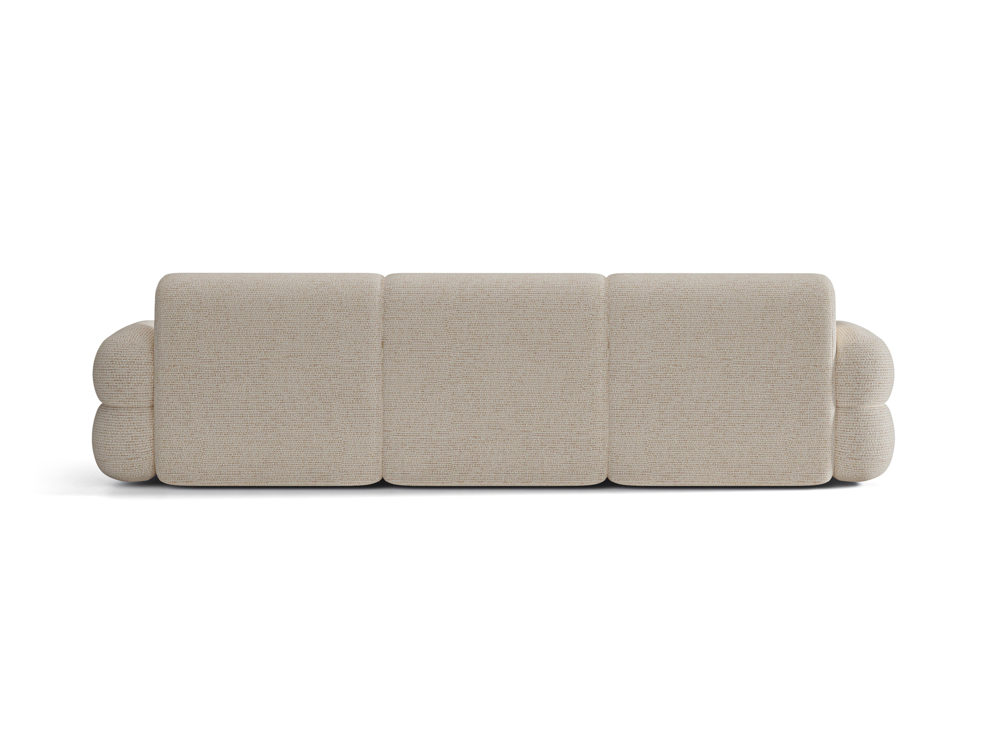 Sofa für 4 Personen NEO in hellbeigem Melange