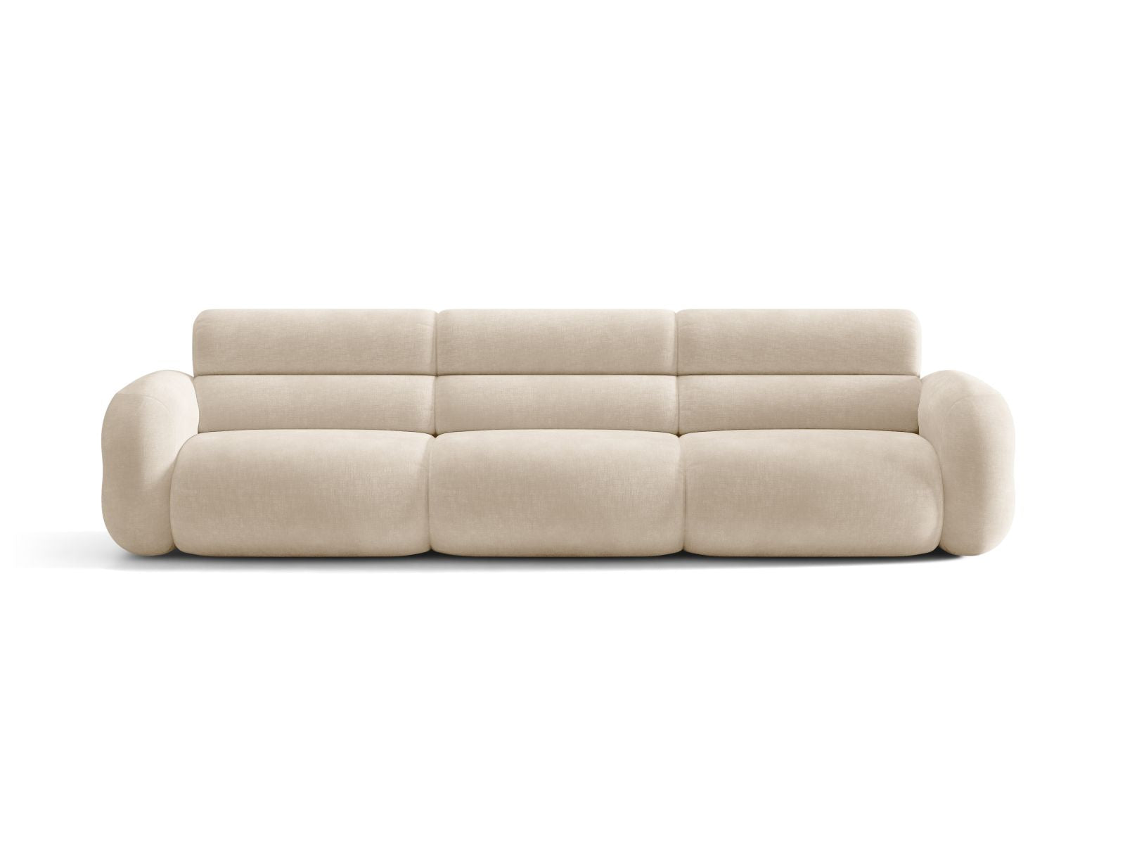 Sofa 4-osobowa NEO jasnobeżowy szenil