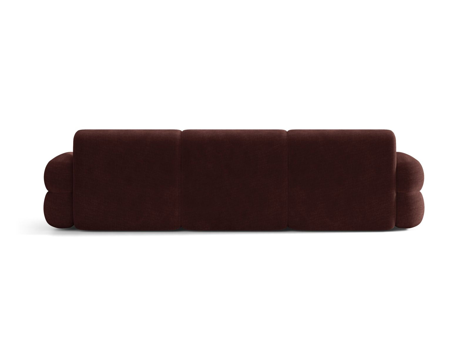 Sofa 4-osobowa NEO wiśniowy szenil