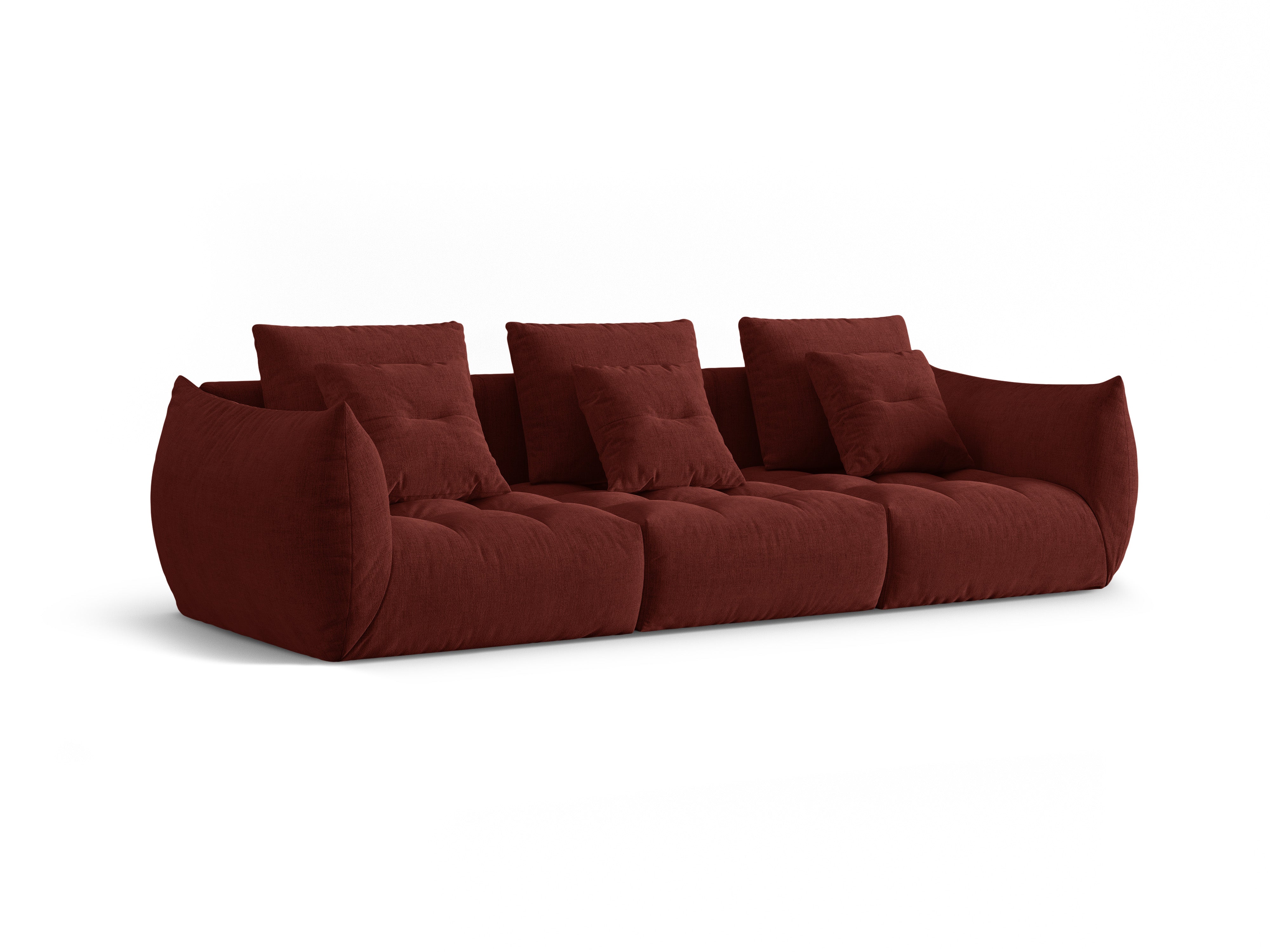 Modulares Sofa, "Bloom", 4 Sitze, rot, 332x106x95
In Europa gemacht