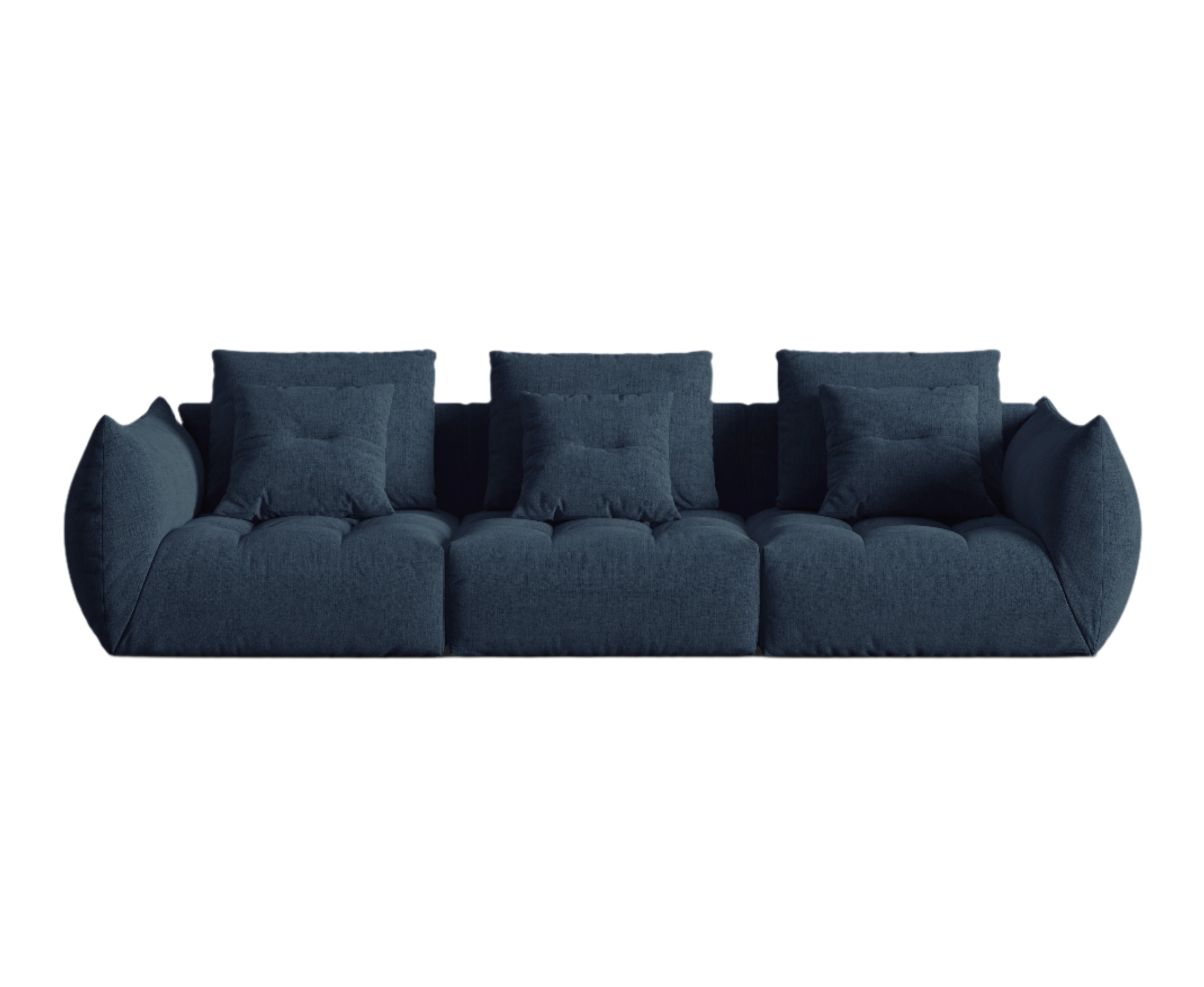 Modular Sofa, "Bloom", 4 Seats, Dark Blue, 332x106x95
Made in Europe