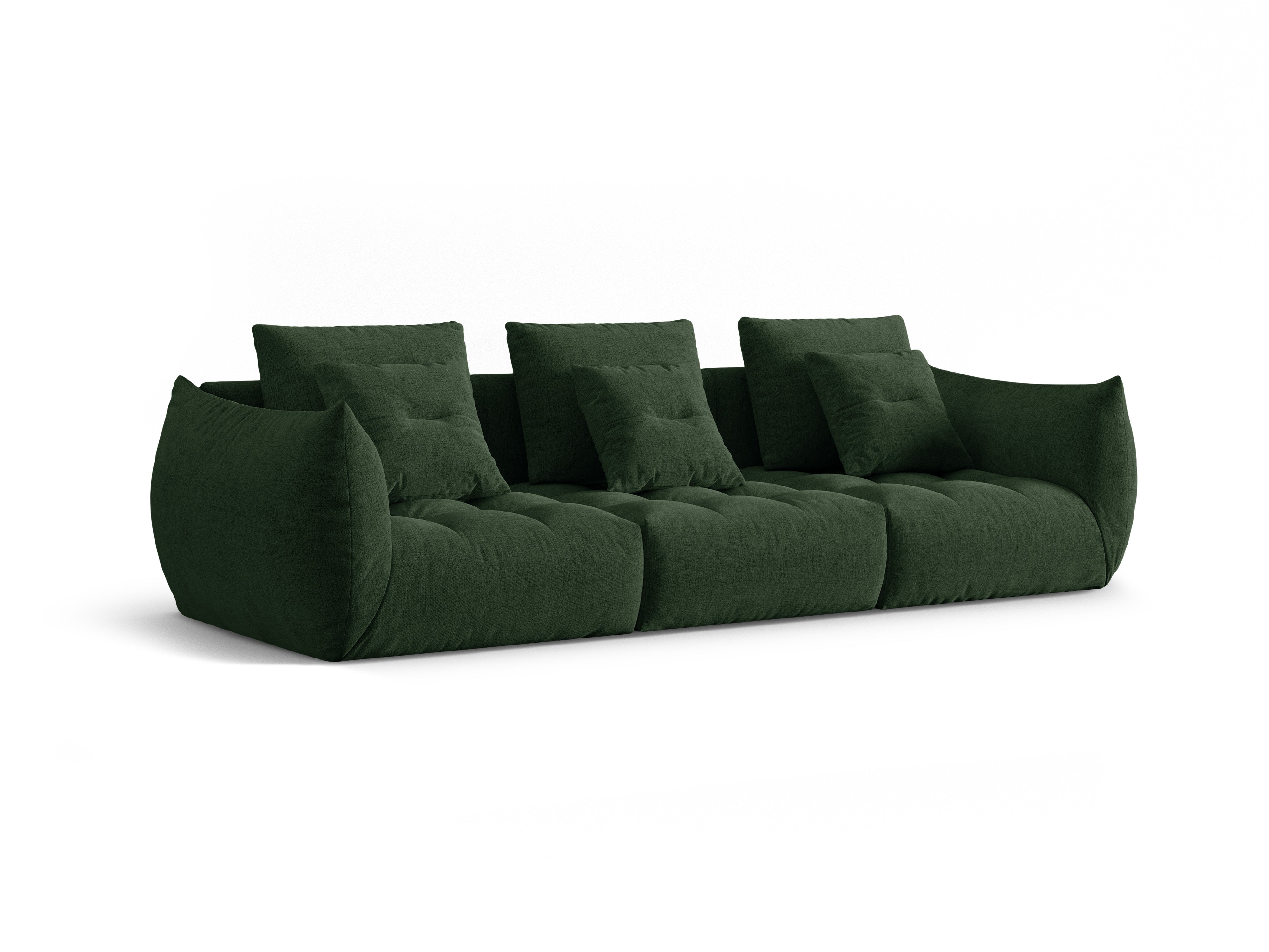 Modulares Sofa, "Bloom", 4 Sitze, Moosgrün, 332x106x95
In Europa gemacht