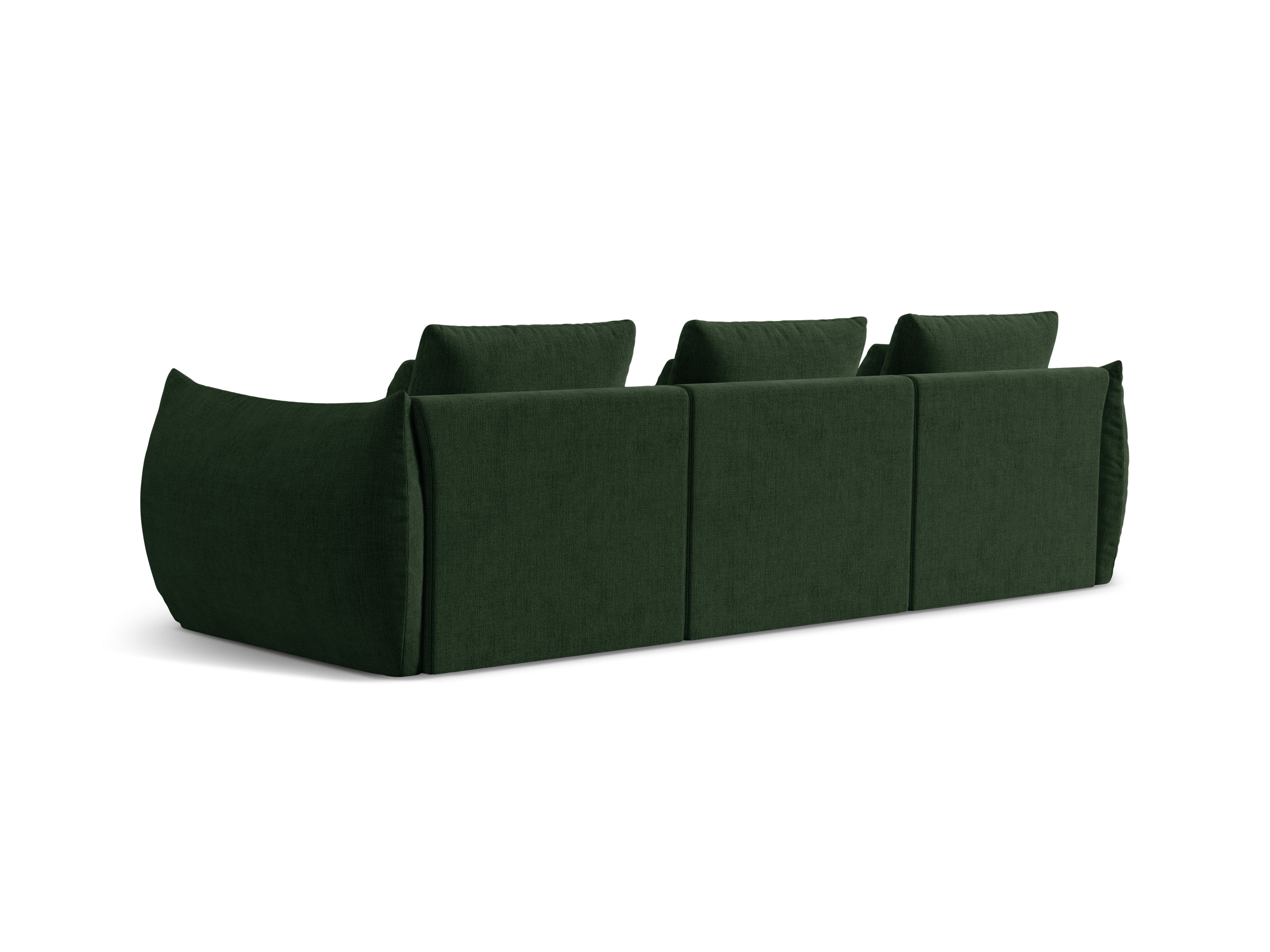 Modulares Sofa, "Bloom", 4 Sitze, Moosgrün, 332x106x95
In Europa gemacht