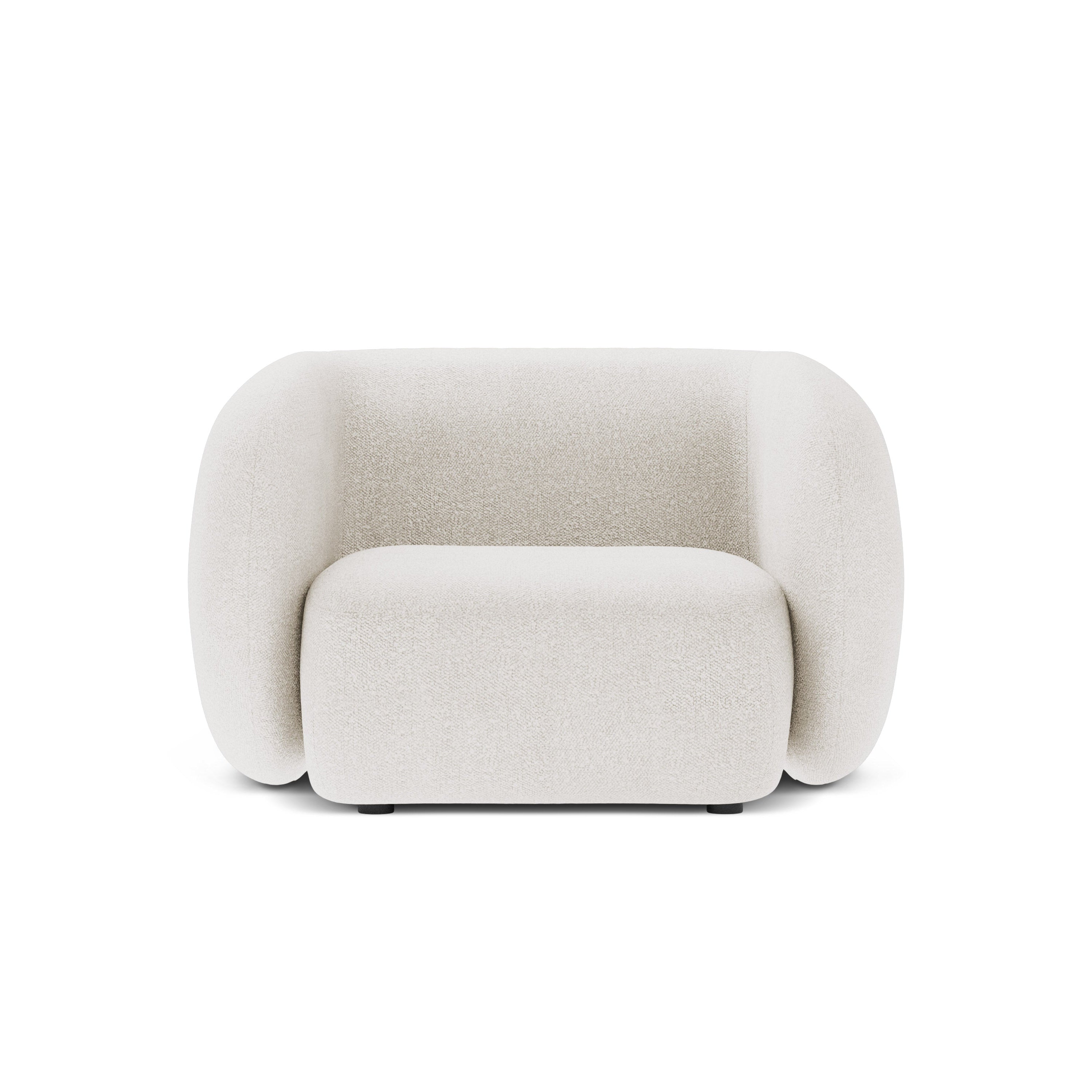 KATE Armchair White Boucle
