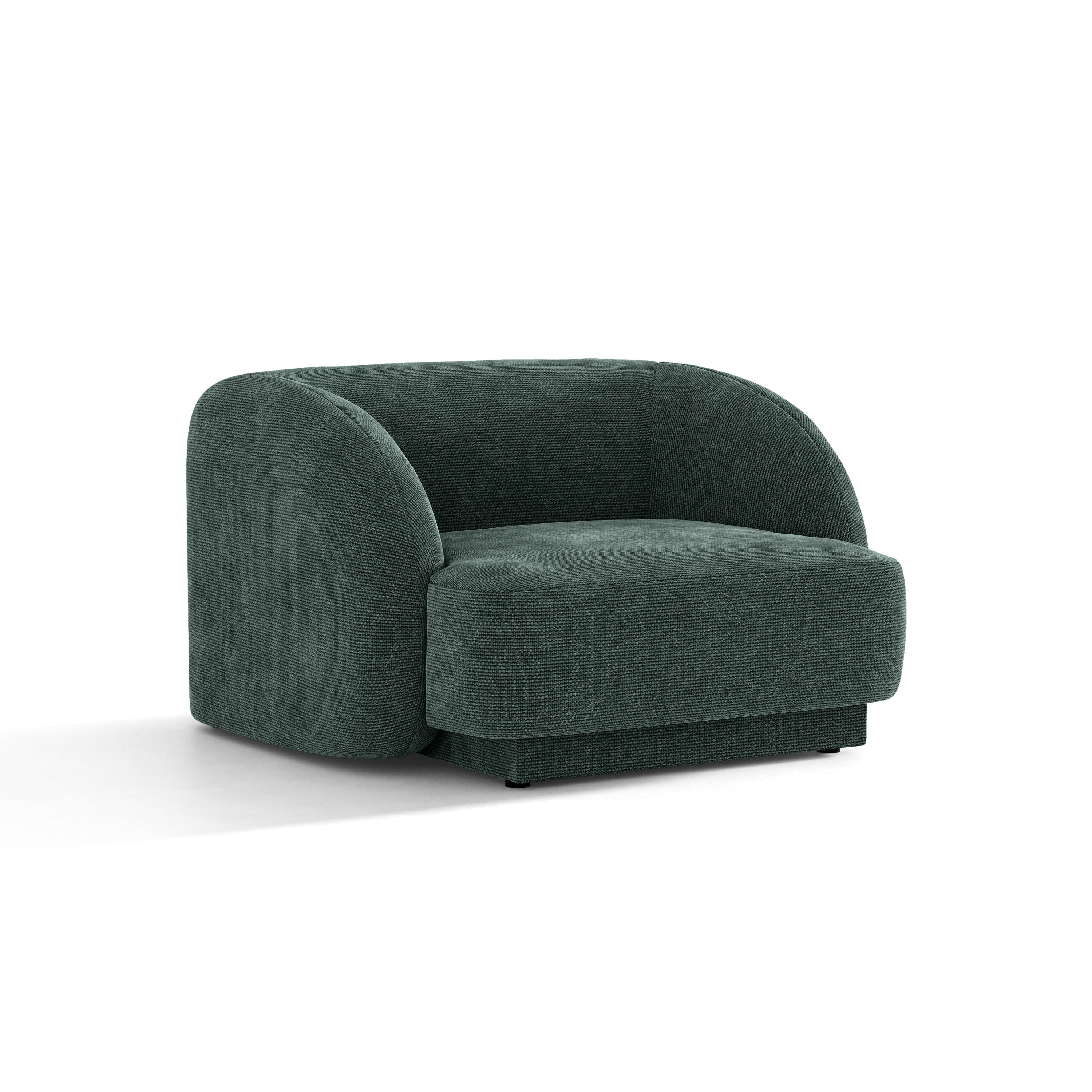 Sessel MILEY petrol samtig