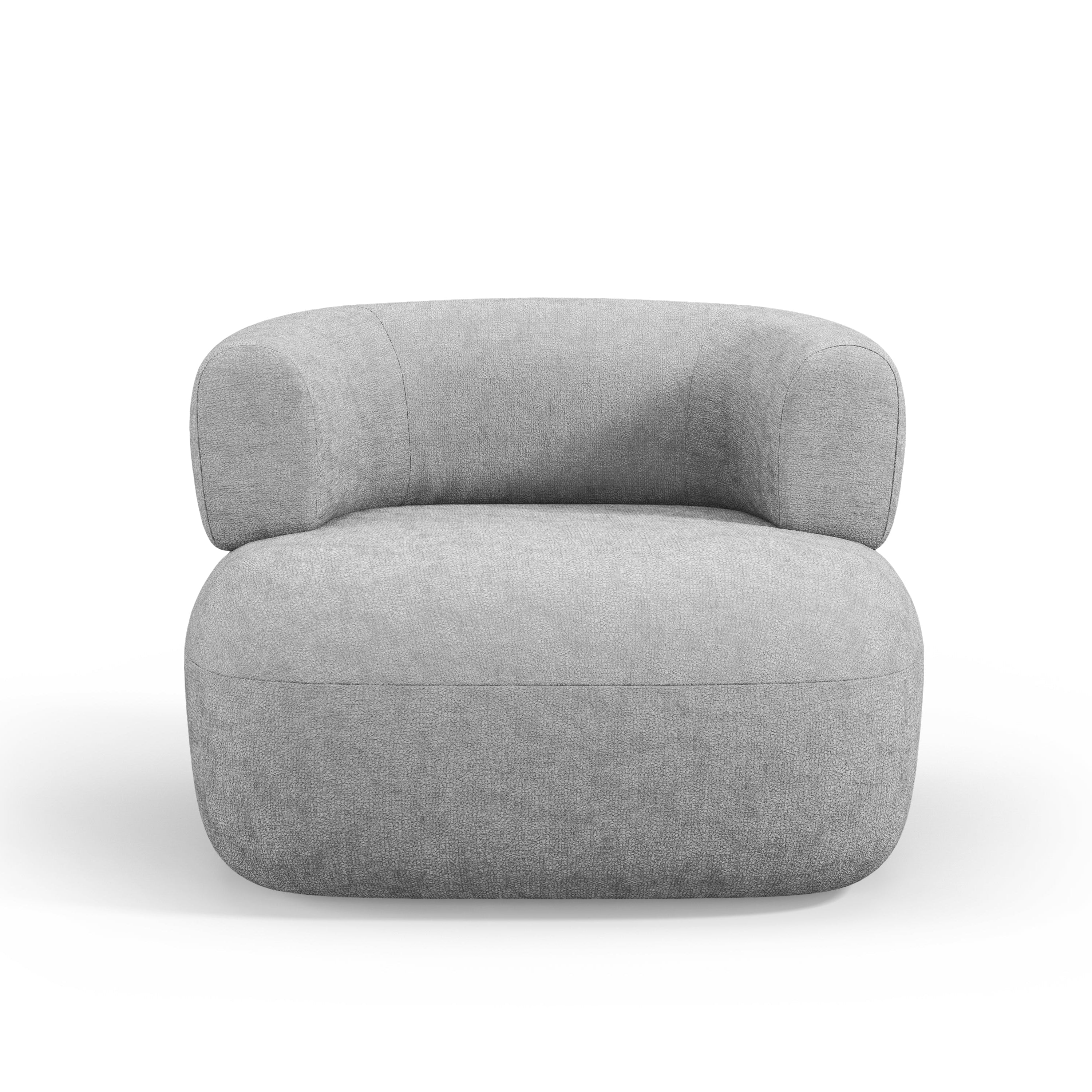 Sessel JENNY silber Chenille