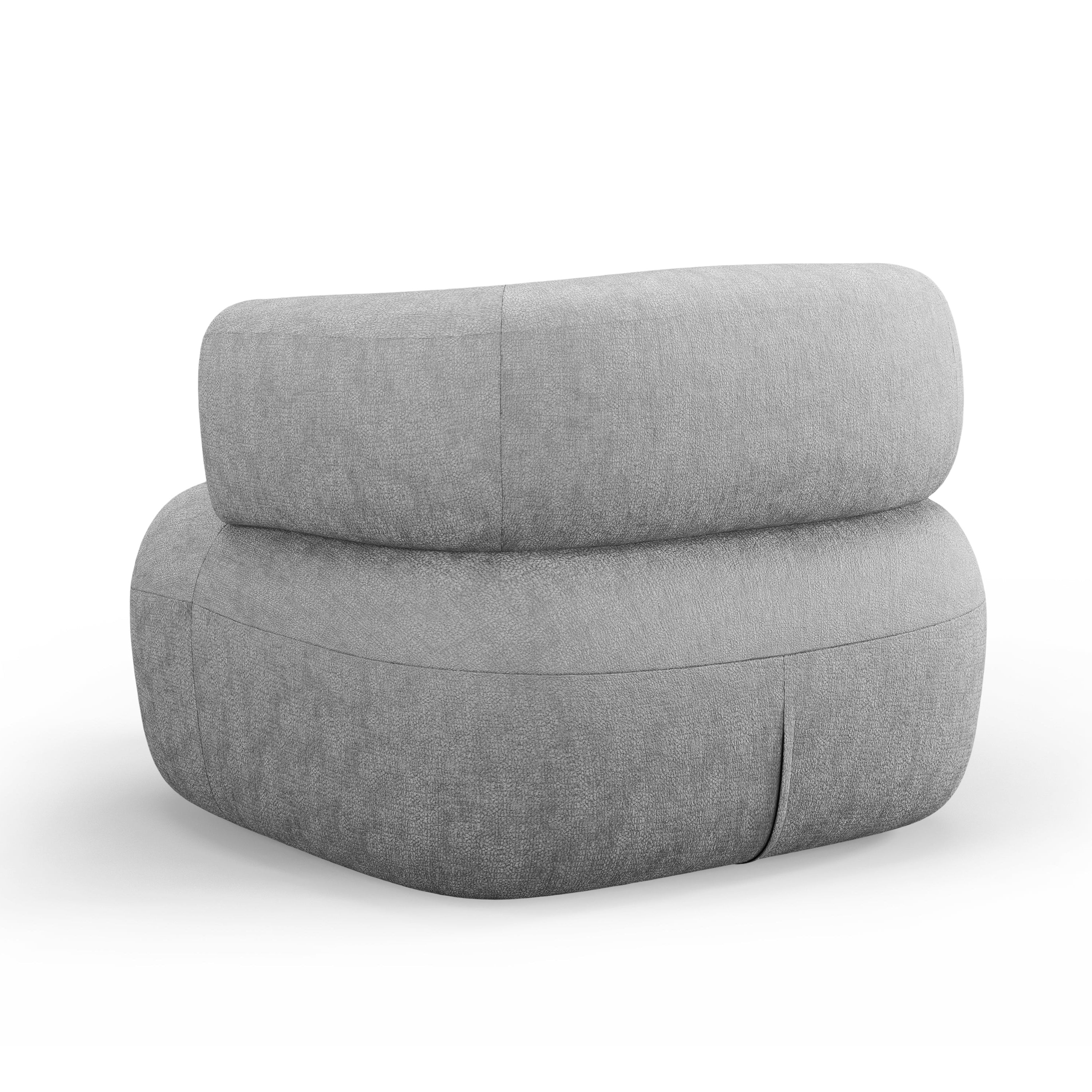 Sessel JENNY silber Chenille