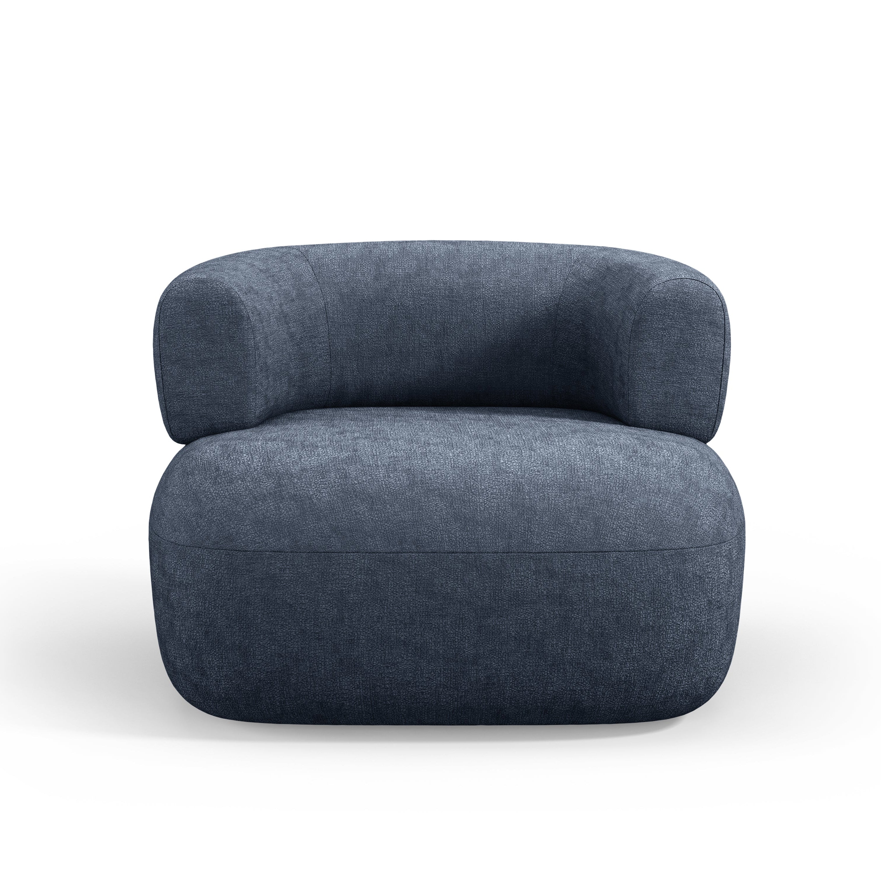 Sessel JENNY dunkelblau Chenille