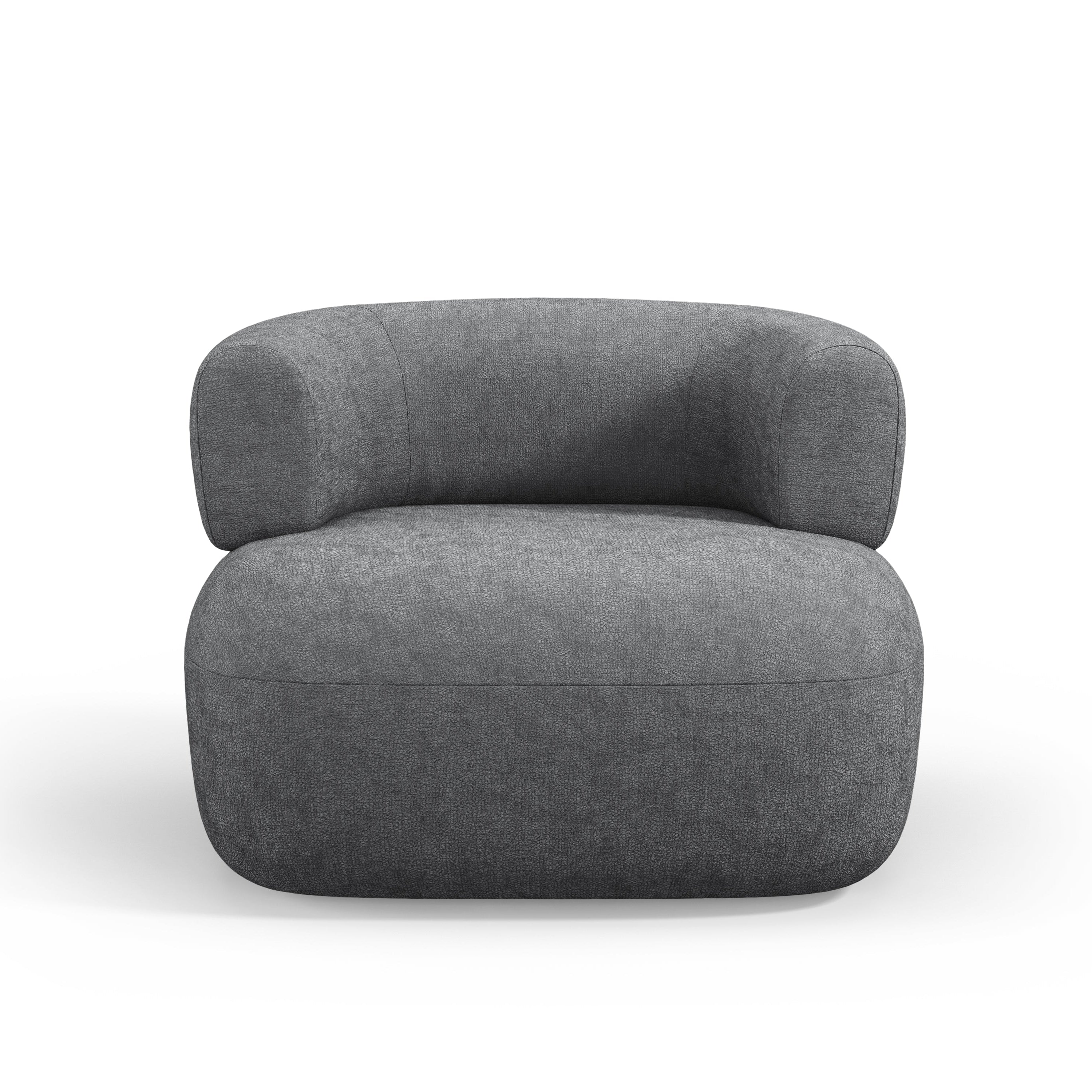 Sessel JENNY dunkelgrau Chenille