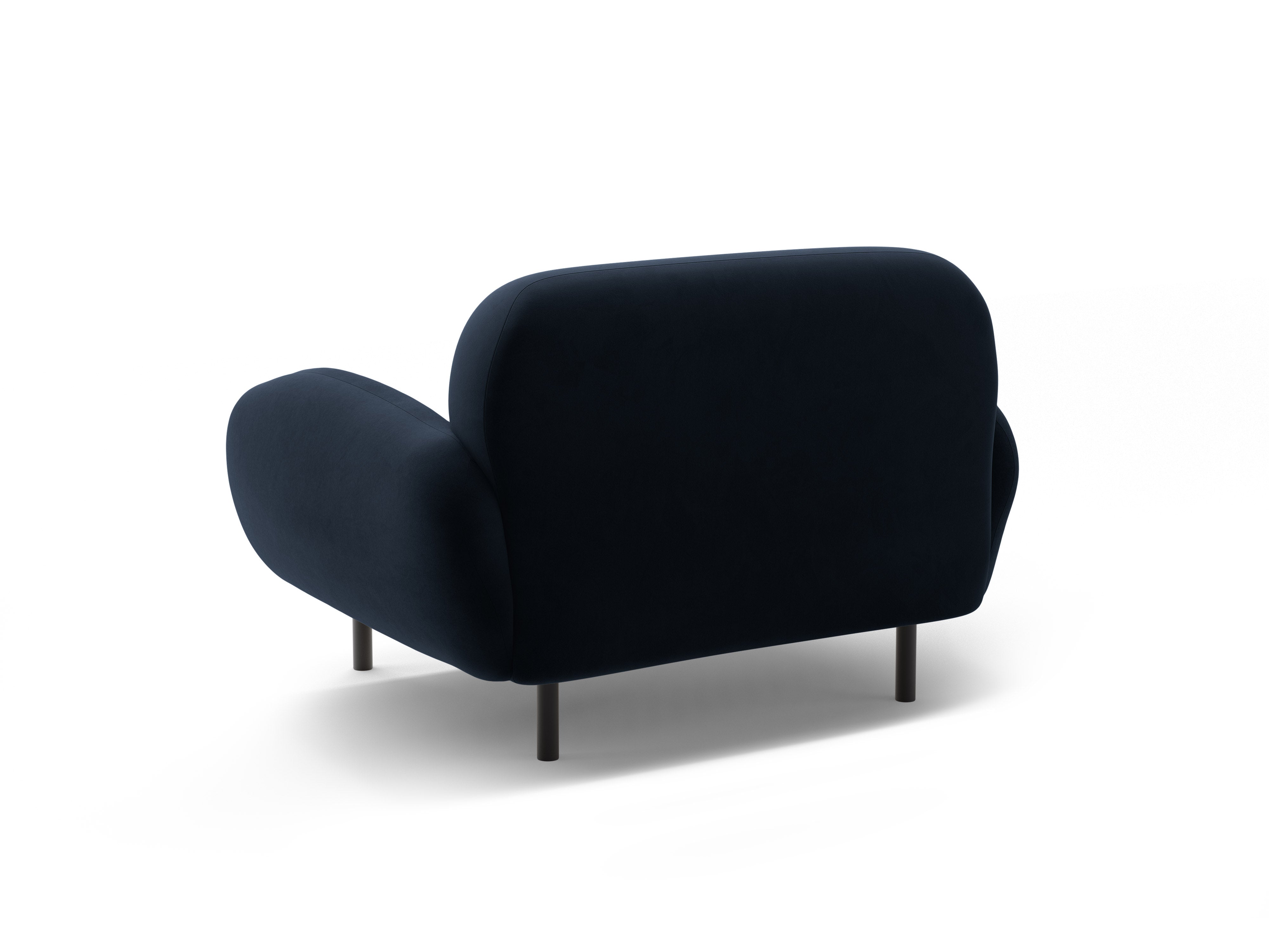 Velvet Armchair POPPY Royal Blue