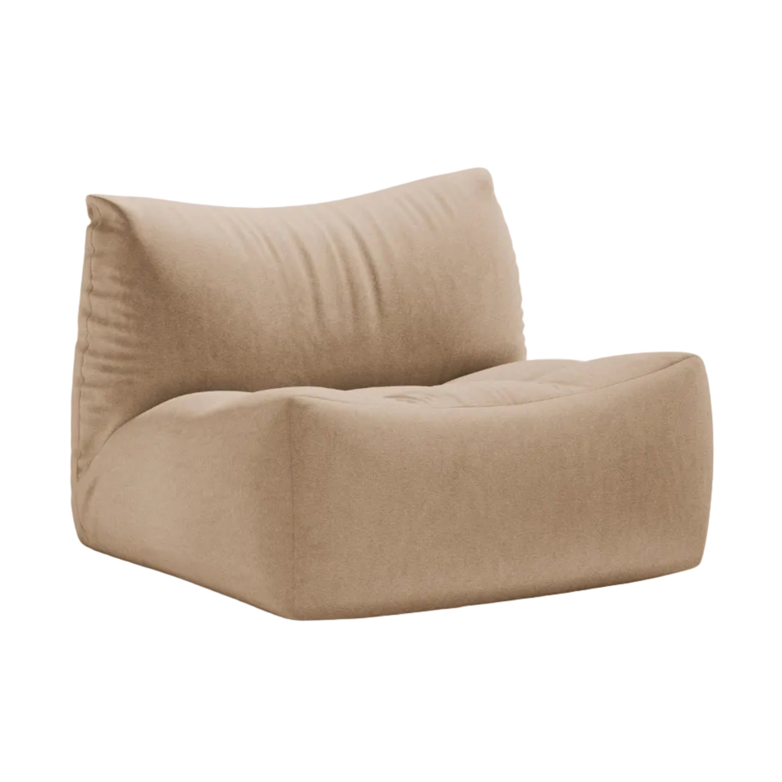 Samt Sessel TOVE sandfarben