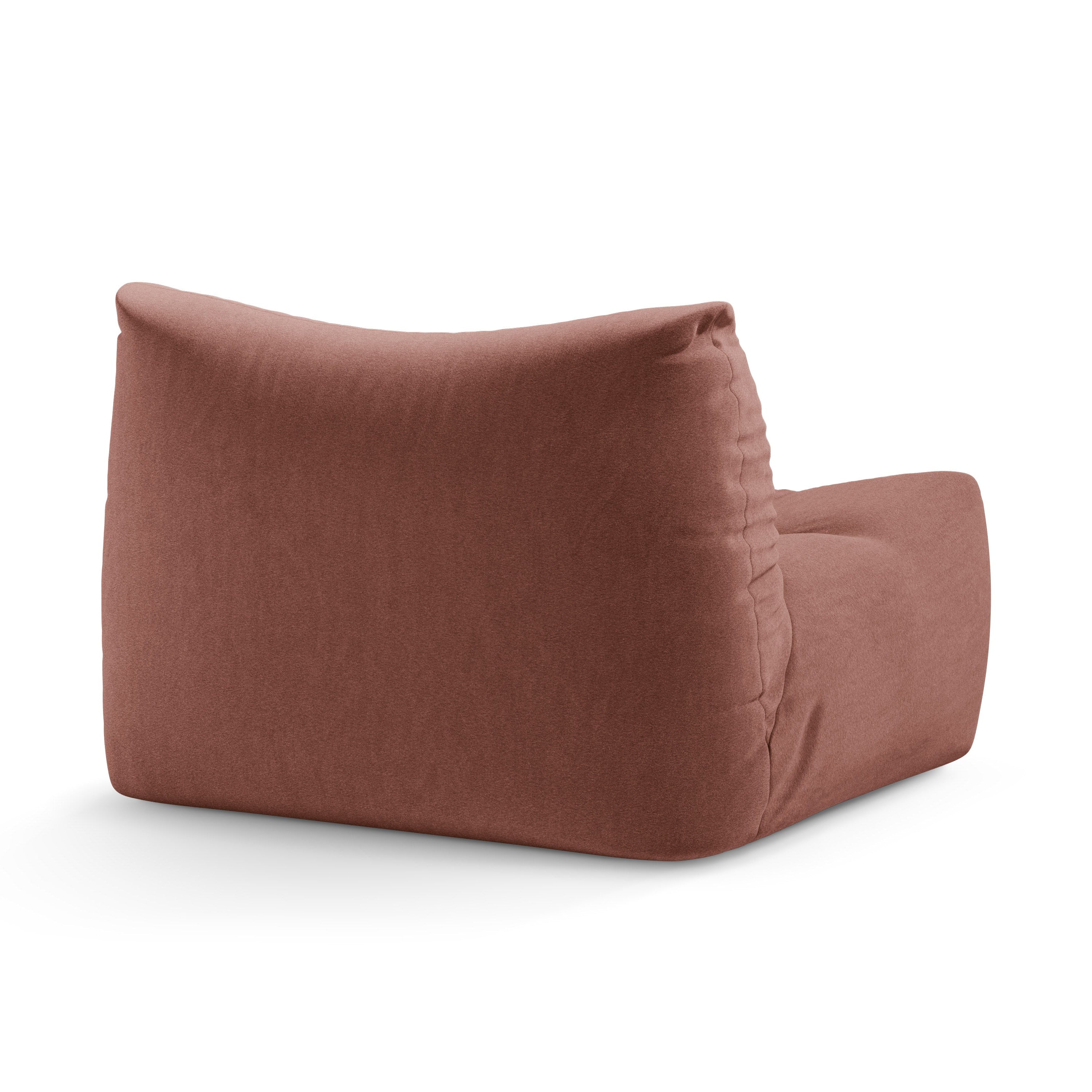 Samt Sessel TOVE rosa Flamingo