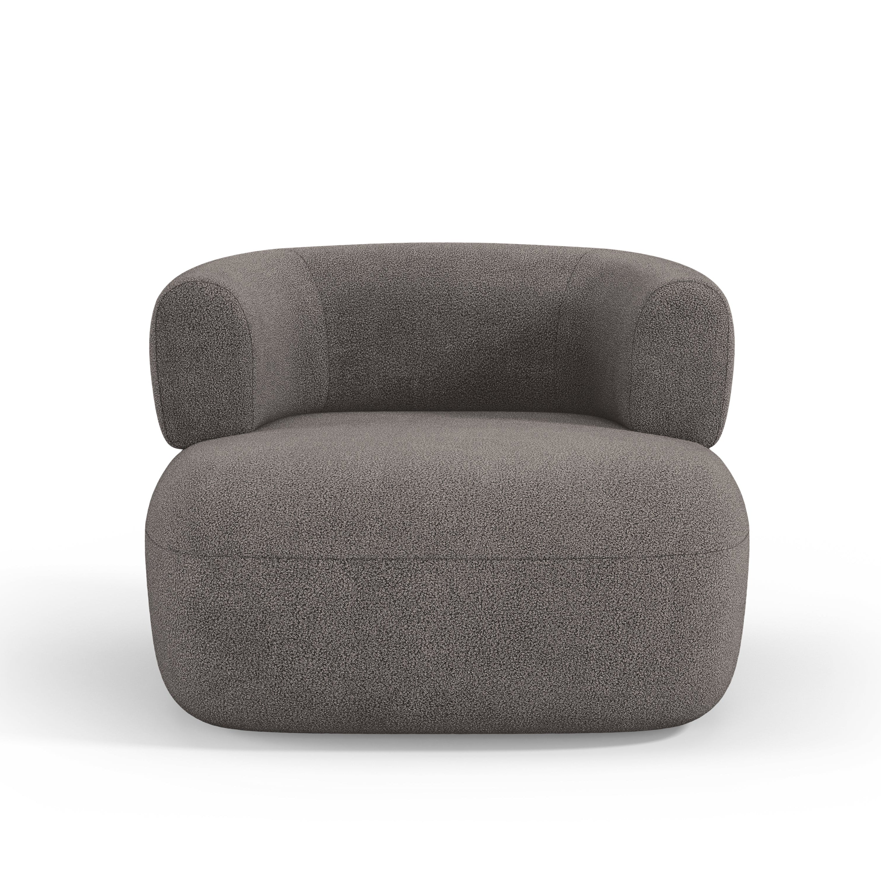 Sessel JENNY grau Boucle