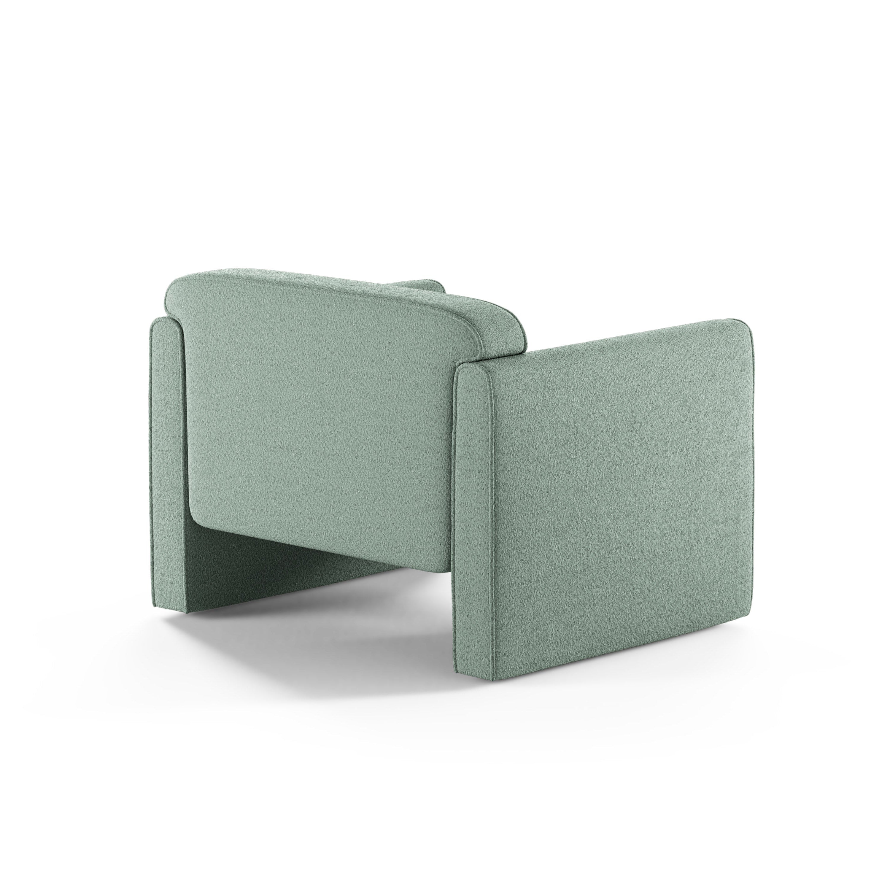 Sessel ABBY mint boucle