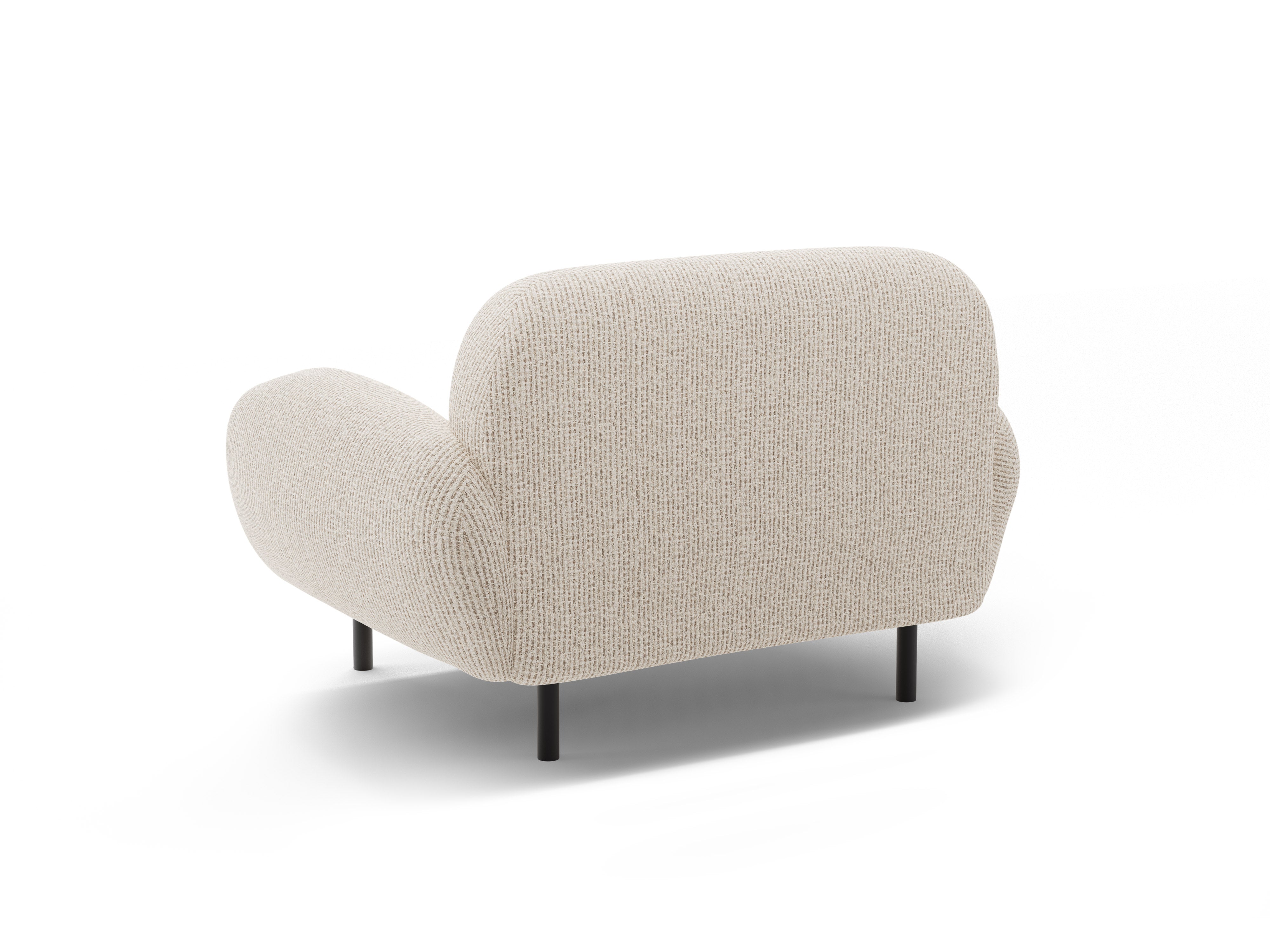 POPPY armchair light beige chenille