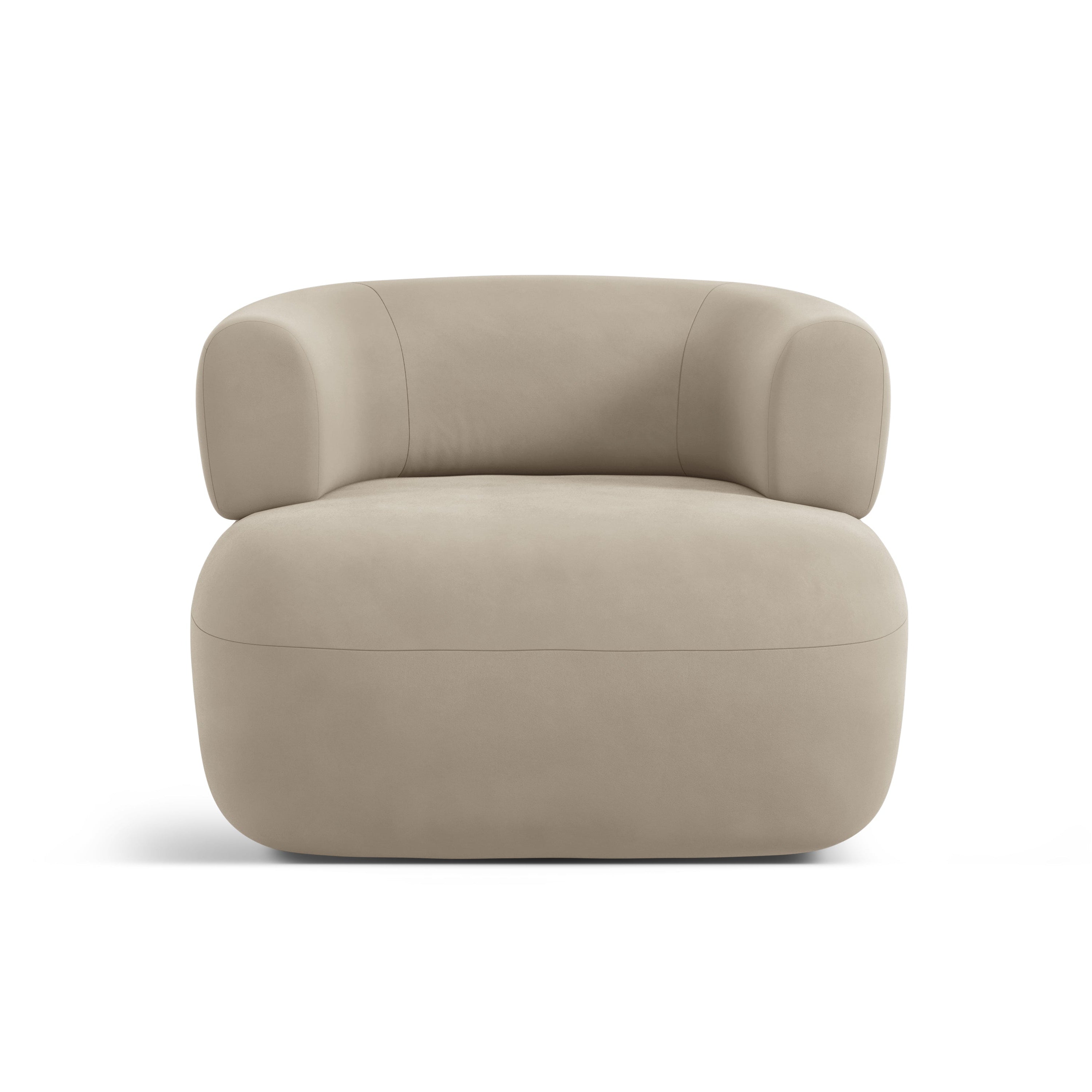 Sessel JENNY samtbeige