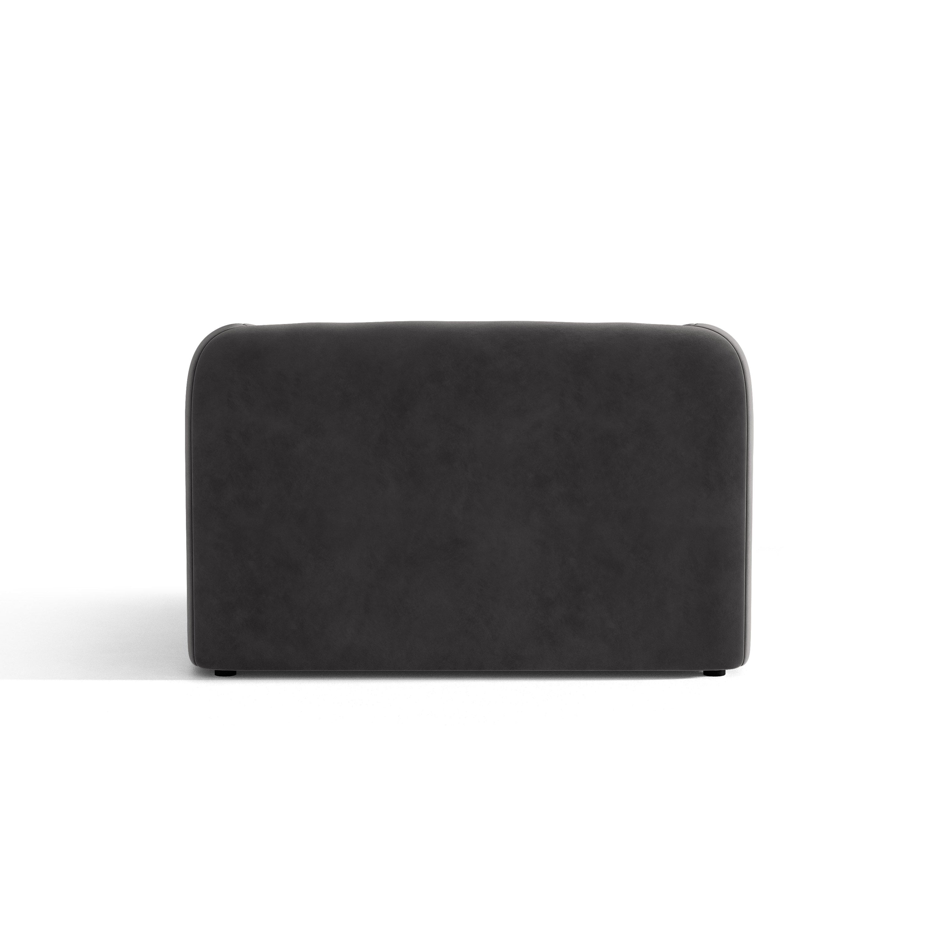 Miley Velvet Sessel dunkelgrau
