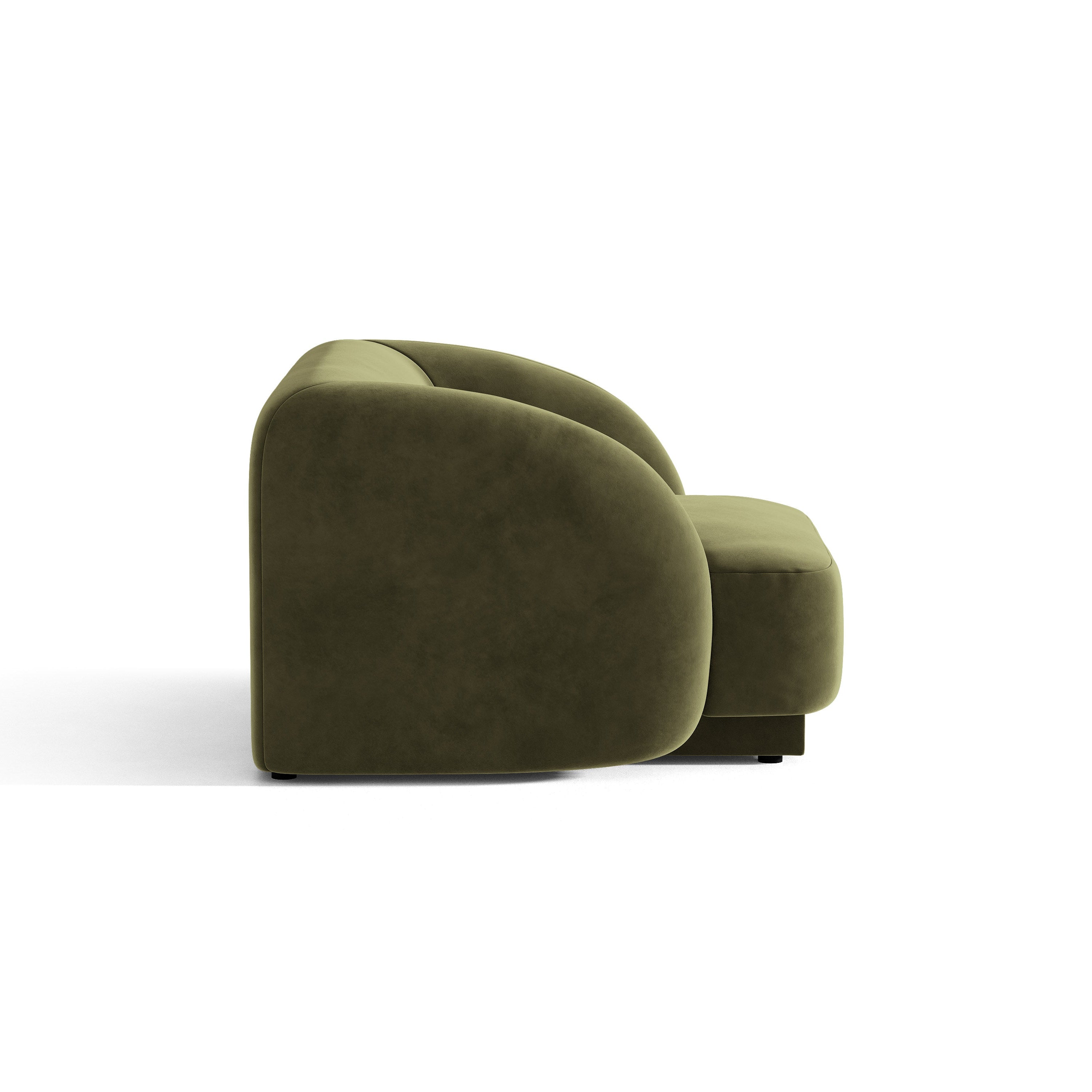 Miley Green Velvet Sessel