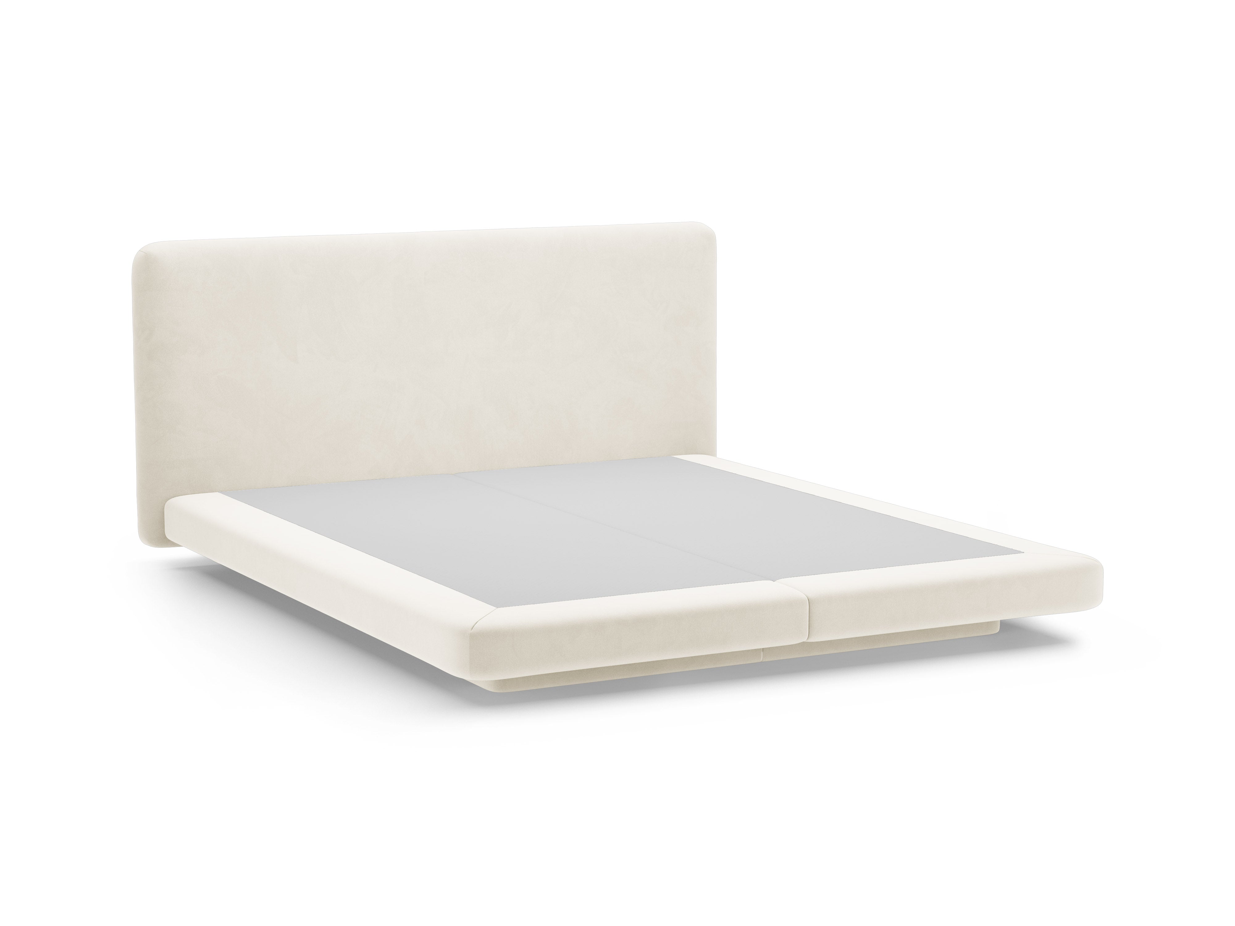 Samtbett LINEA Elfenbein
