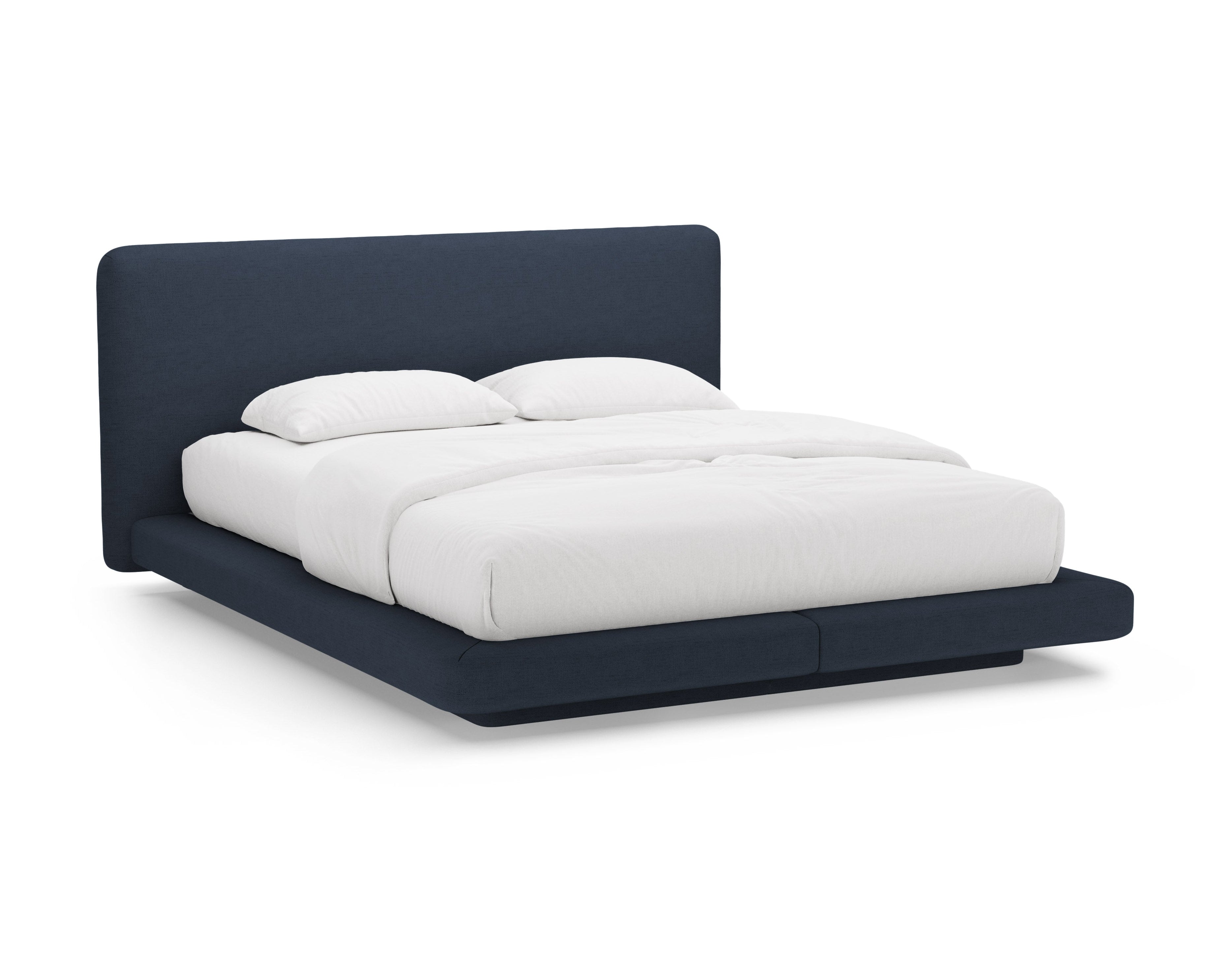 Bett LINEA königsblau