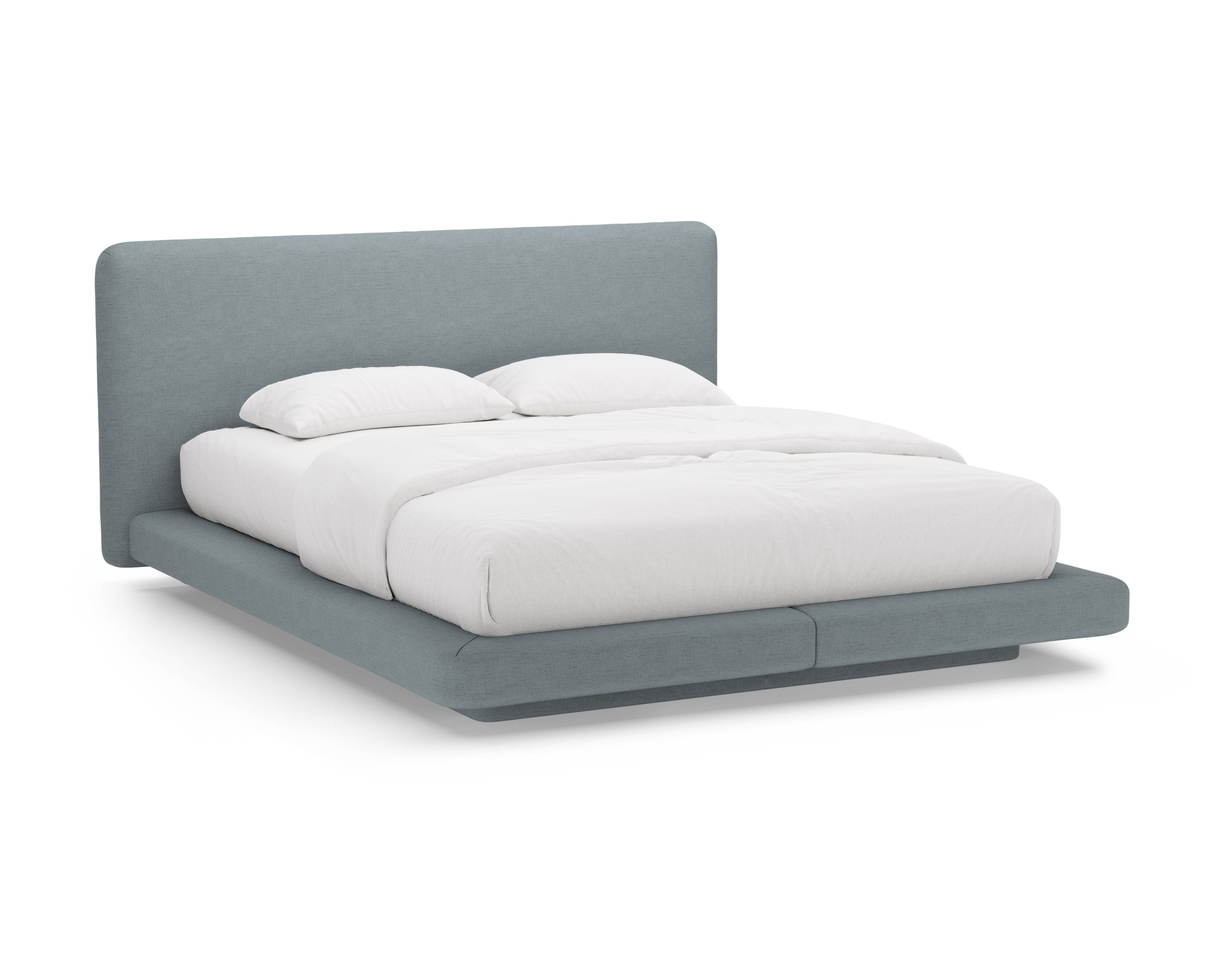 Bett LINEA hellblau