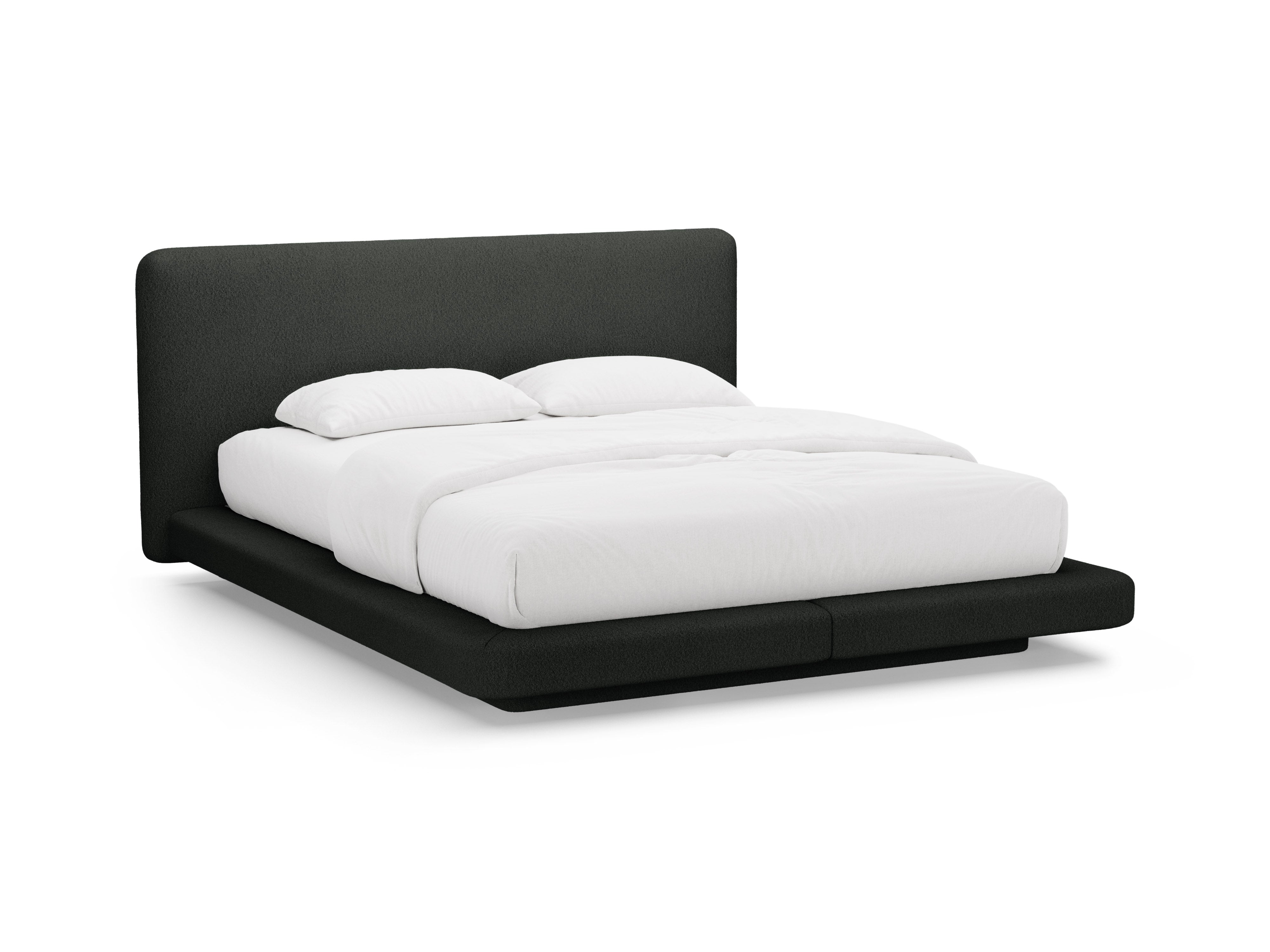 Bett LINEA schwarzes Boucle