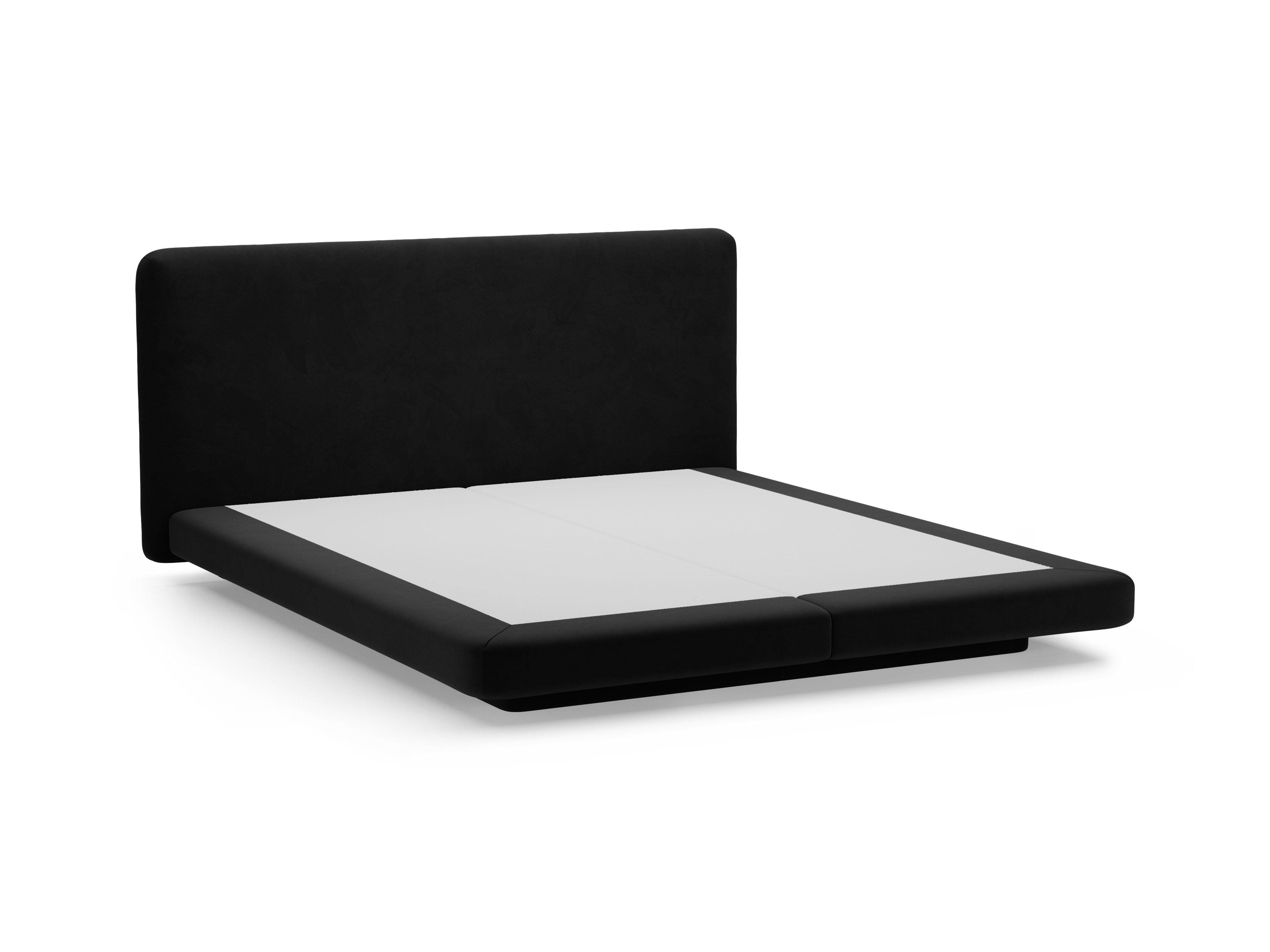 Samtbett LINEA schwarz