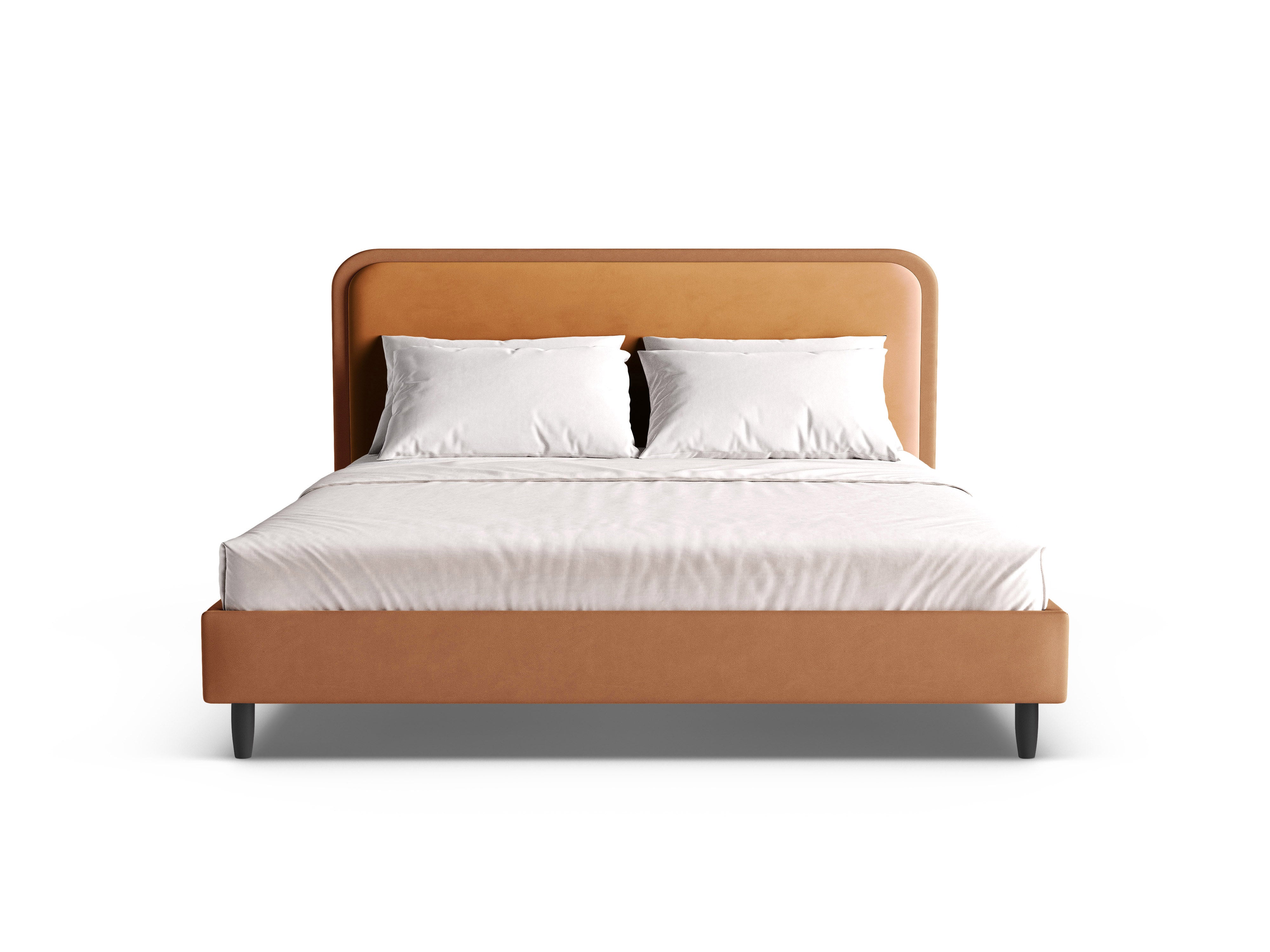 Samtbett AVELINE orange